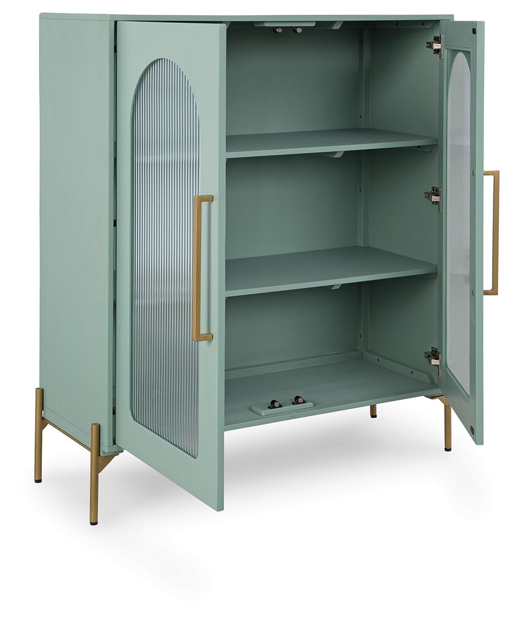 Signature Design by Ashley® Adwen - Light Green - Accent Cabinet | Meri Furniture