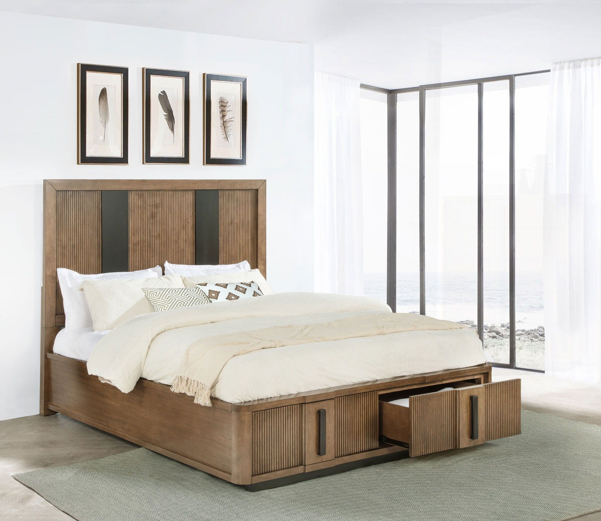 Coaster Fine Furniture Terrace - 2-Drawer Storage Bed | Meri Furniture
