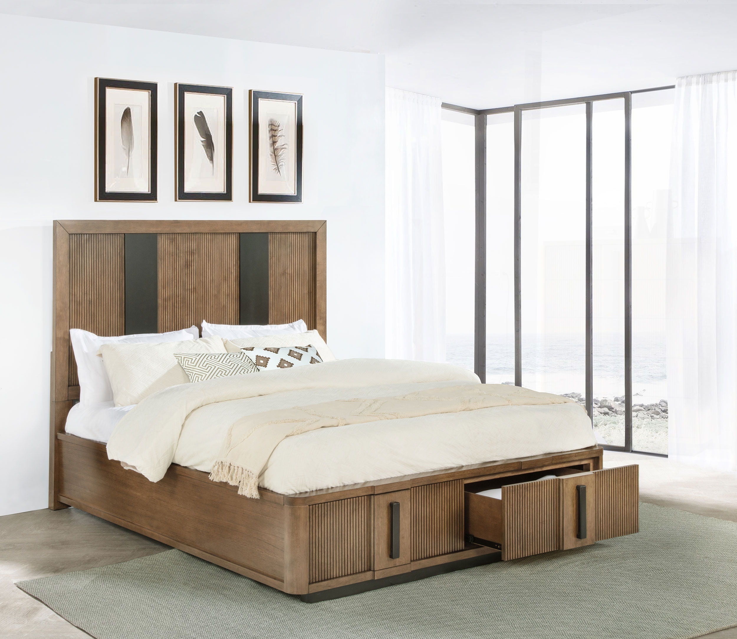 Coaster Fine Furniture Terrace - 2-Drawer Storage Bed | Meri Furniture