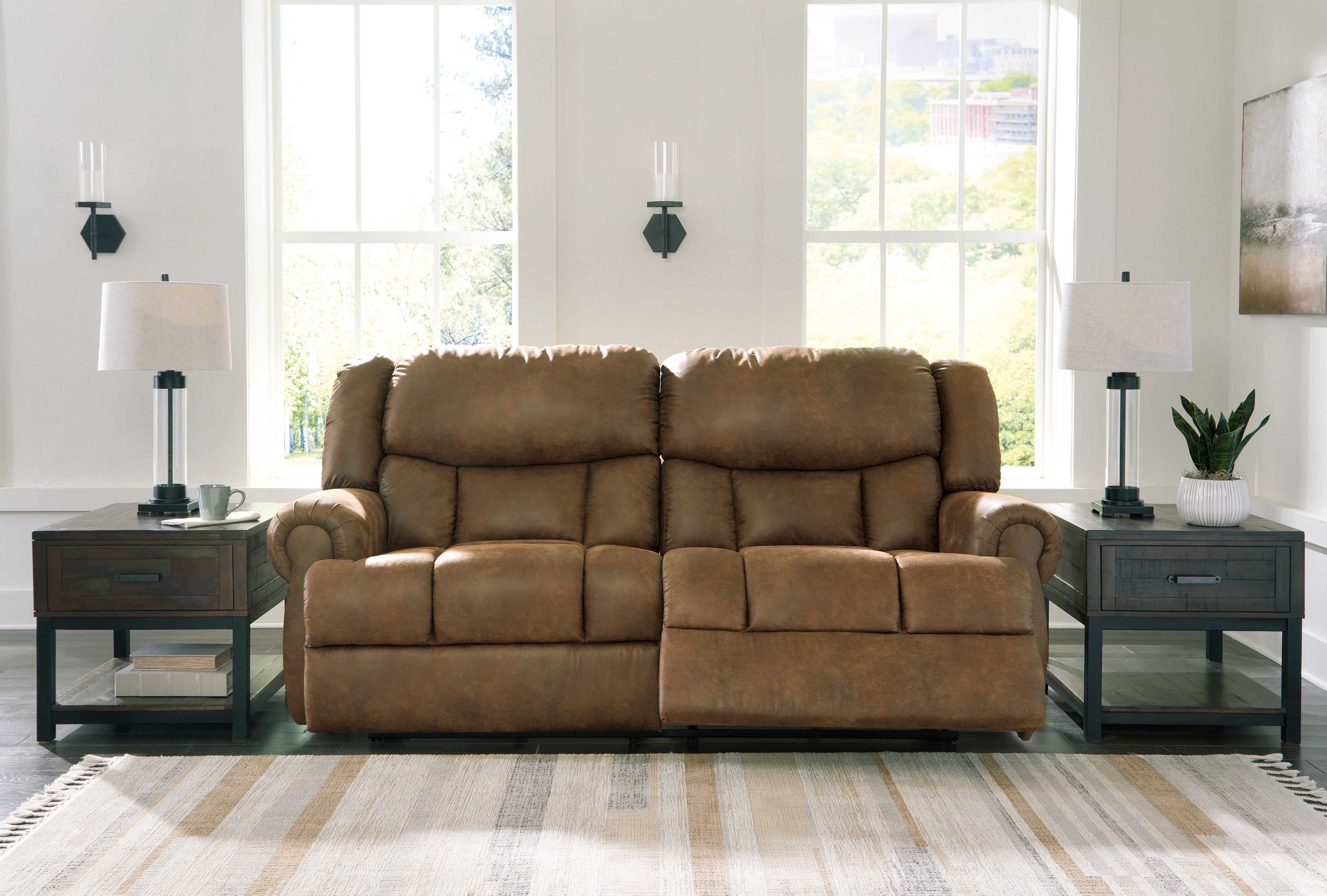 Signature Design by Ashley® Boothbay - 2 Seat Reclining Sofa | Meri Furniture