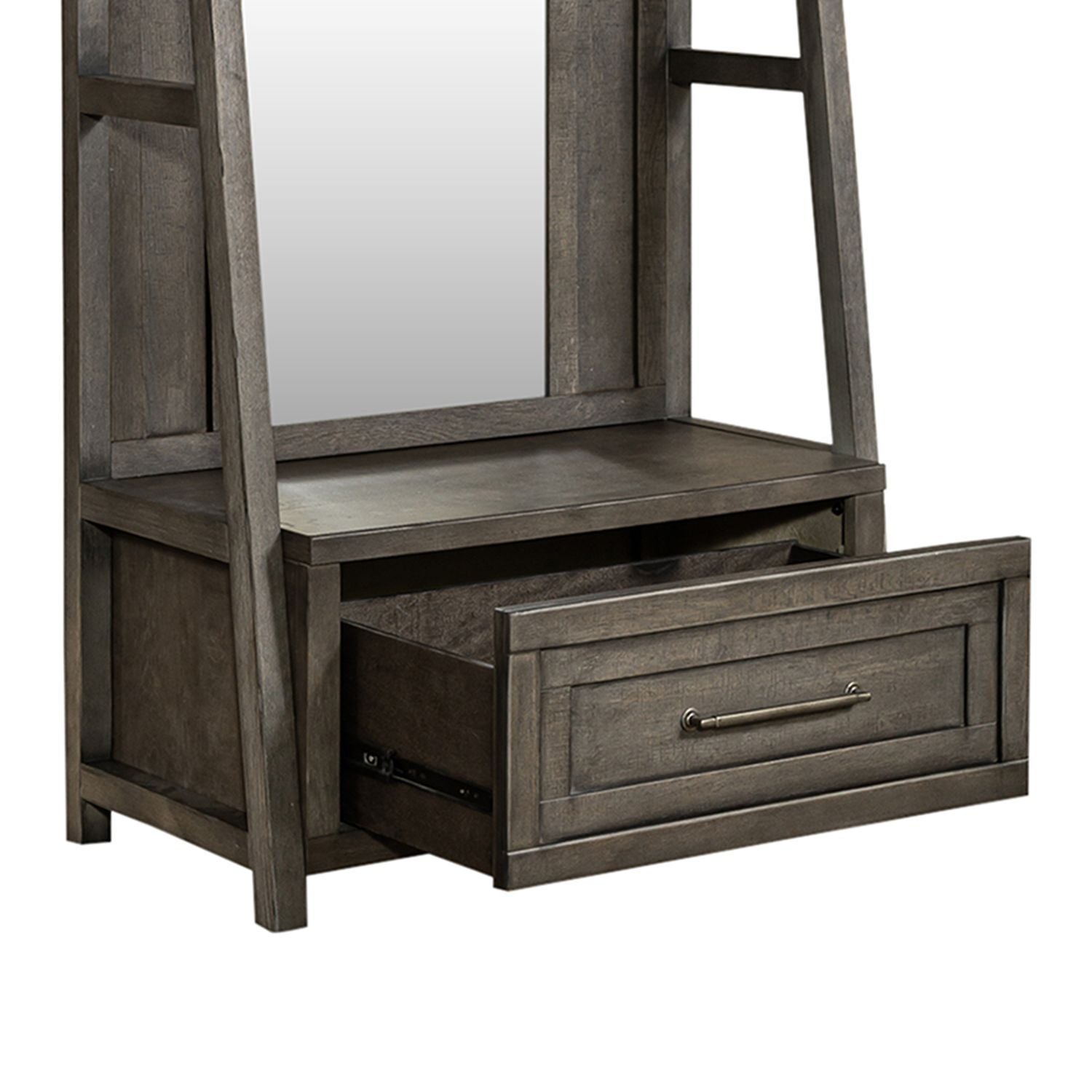 Modern Farmhouse - Hall Tree Base - Dusty Charcoal
