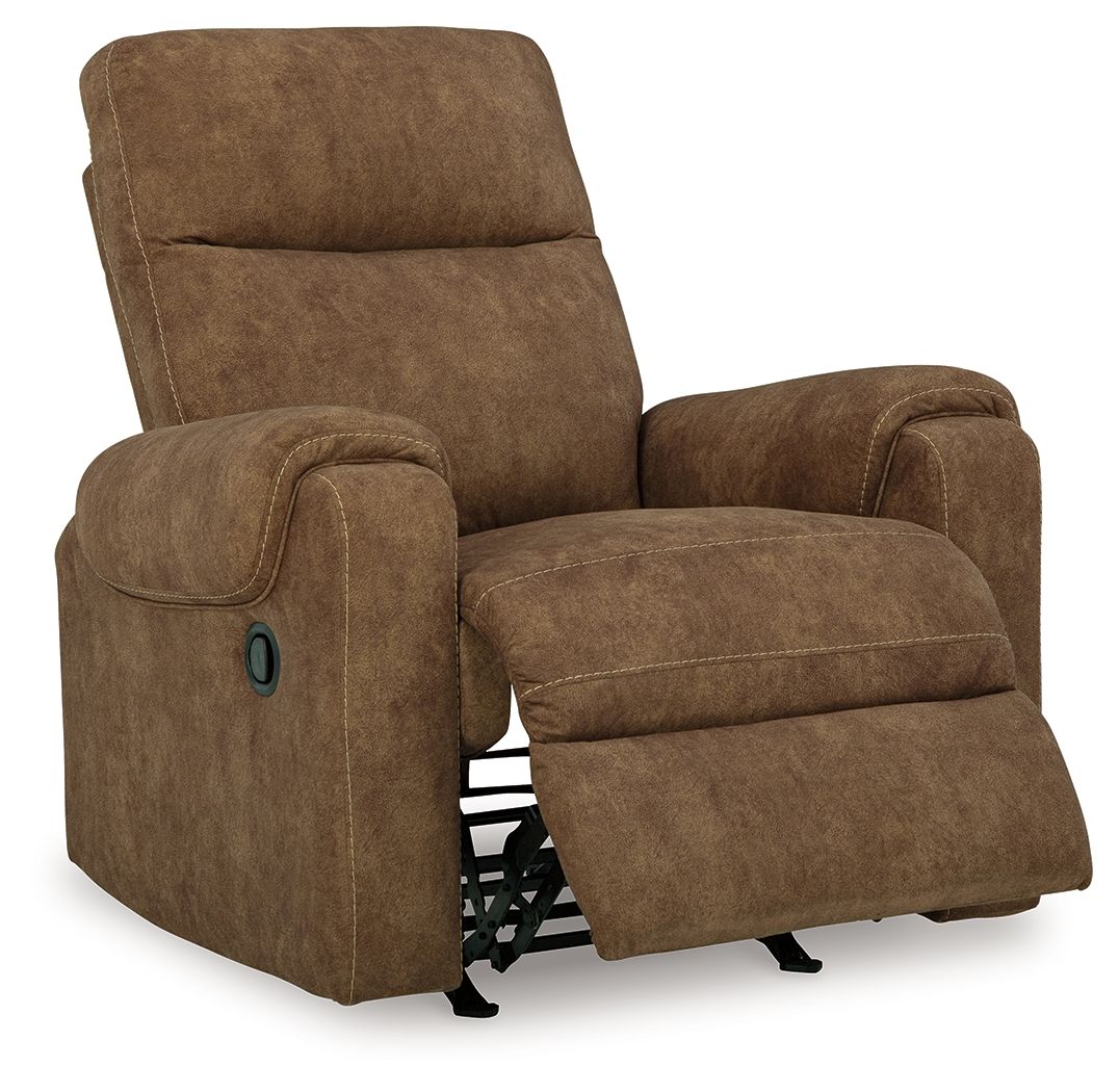 Signature Design by Ashley® Edenwold - Brindle - Rocker Recliner | Meri Furniture