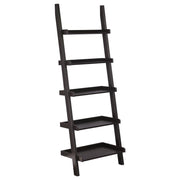 Coaster Fine Furniture Colella - 5-Shelf Ladder Bookshelf - Cappuccino | Meri Furniture