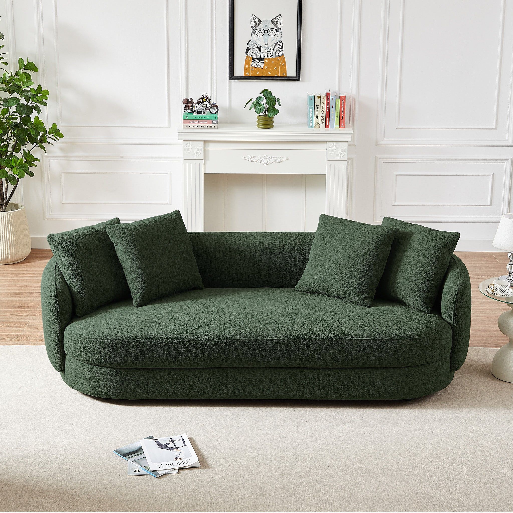 Dylan - Modern French Boucle Sofa
