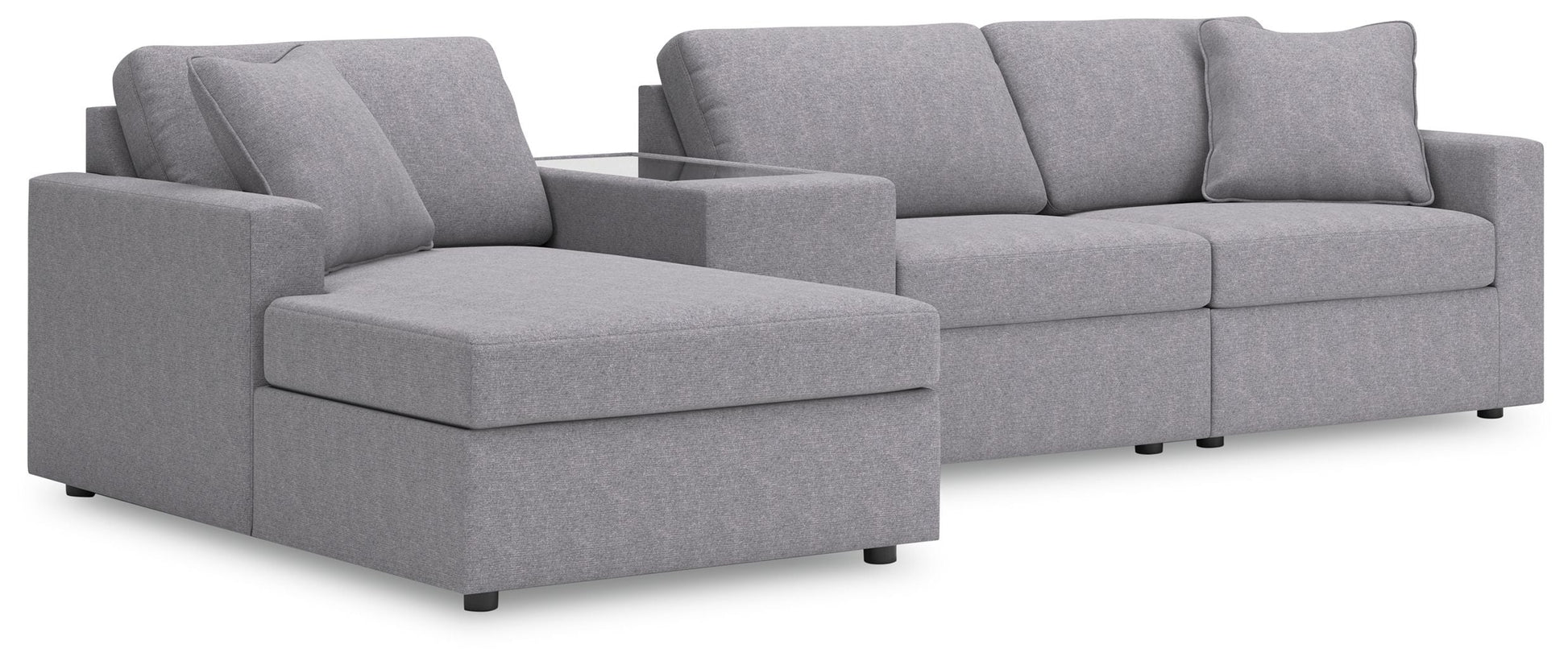 Signature Design by Ashley® Modmax - Granite - Sectional | Meri Furniture