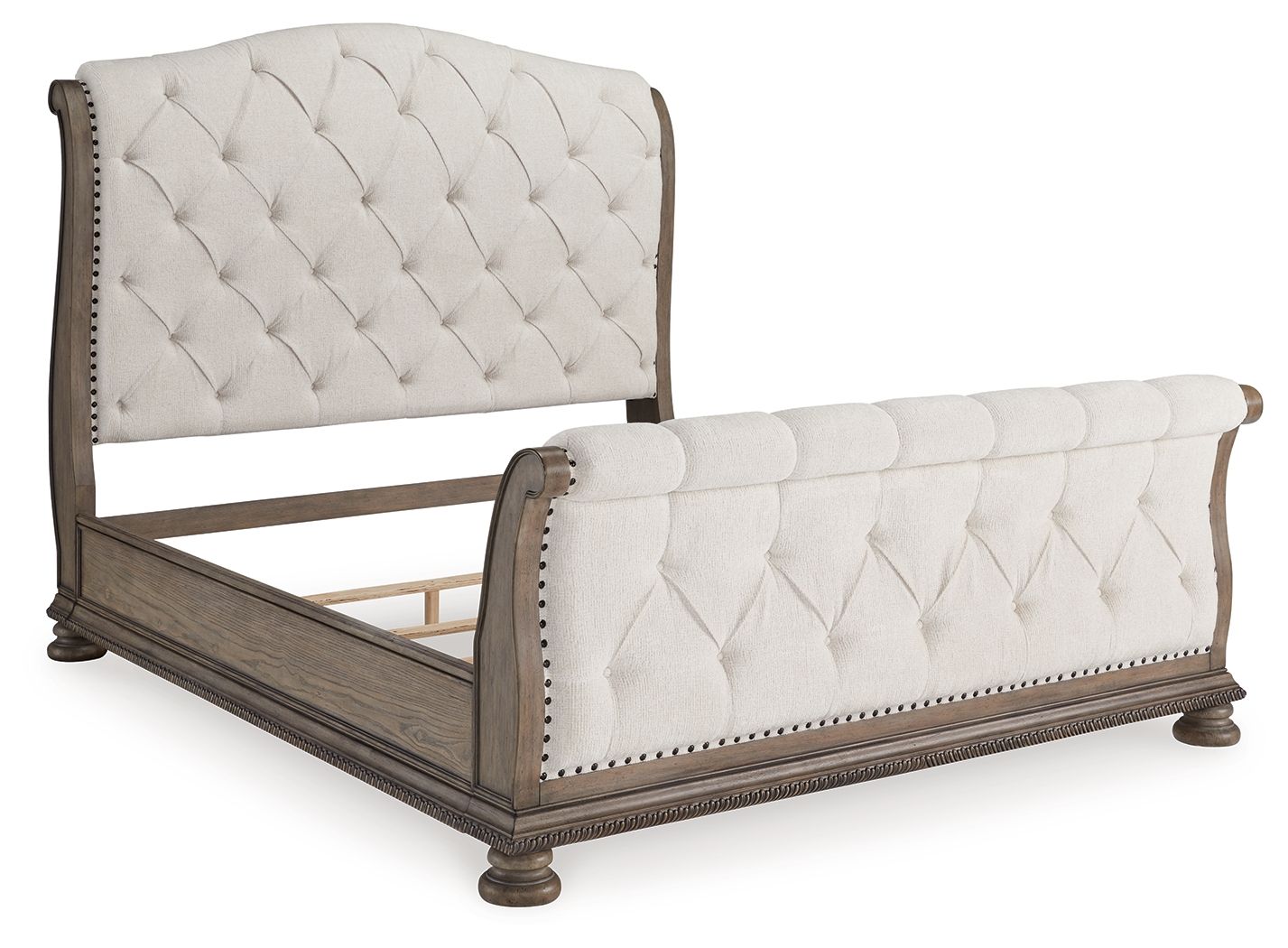 Signature Design by Ashley® Ardenfield - Upholstered Sleigh Bed | Meri Furniture