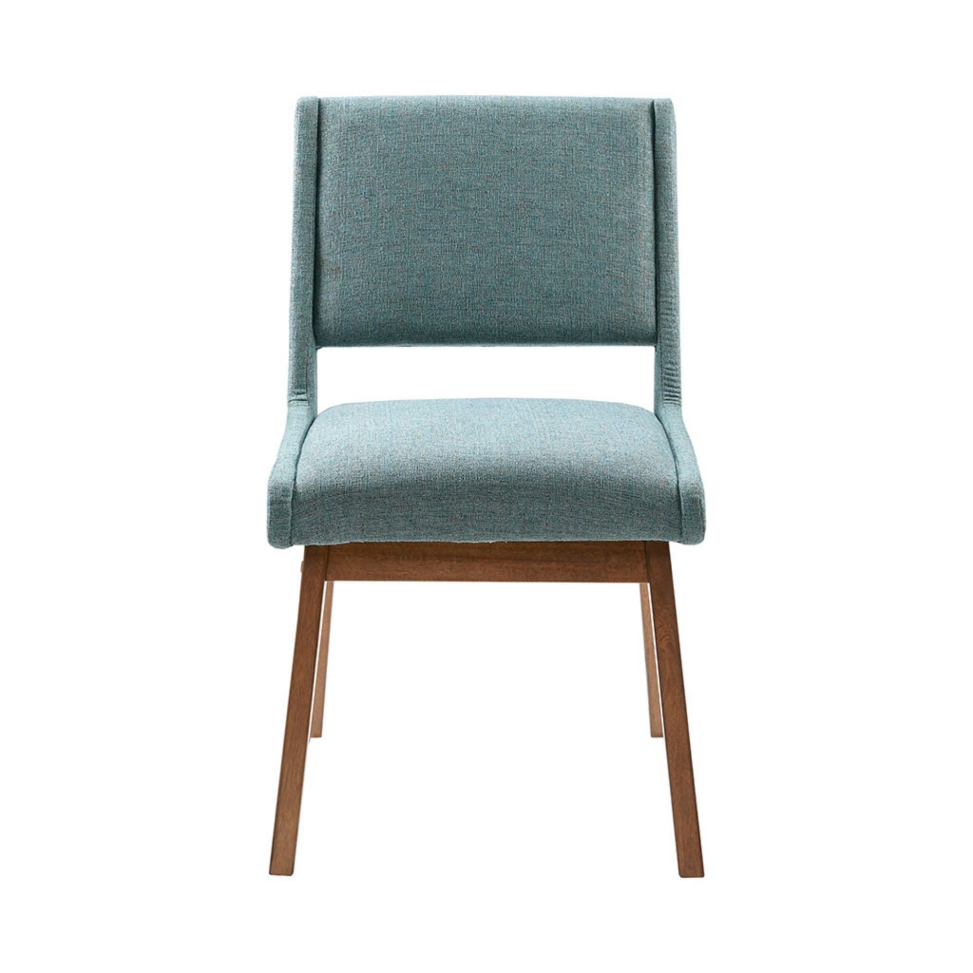 Dining Chair With Upholstered Seat And Back (Set of 2) - Blue