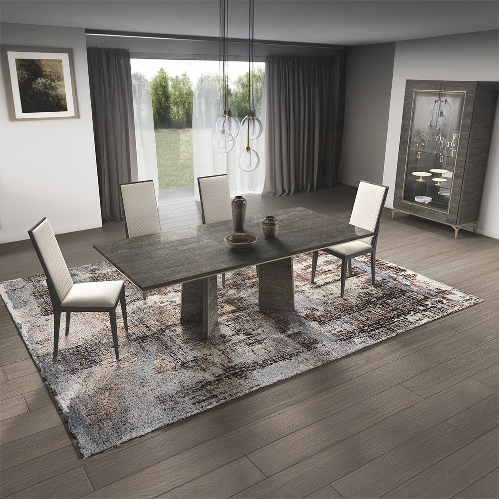 Venezia - Dining Table - Gray