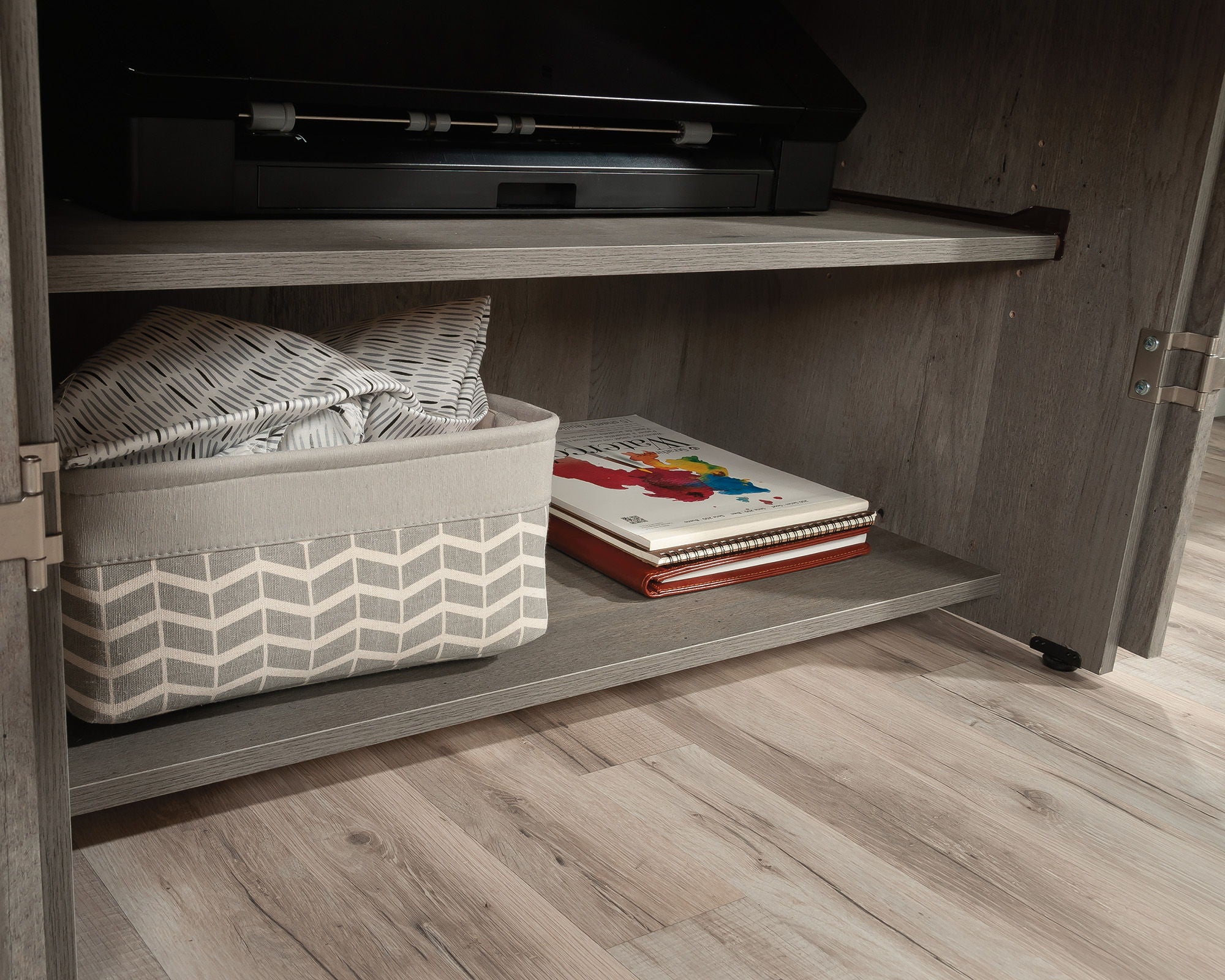 Craft & Sewing Armoire in Mystic Oak