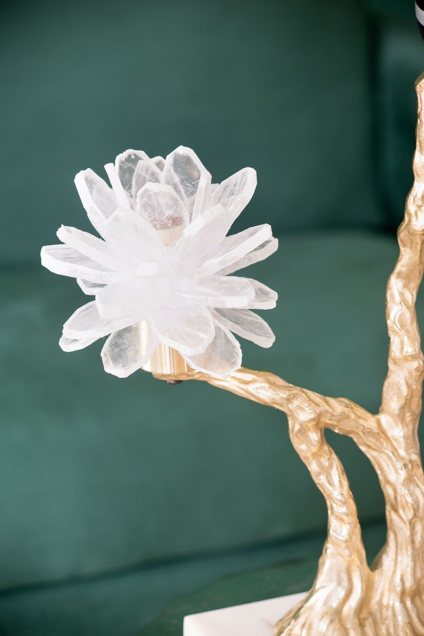 Aluminum Candle Holder With Marble Stand