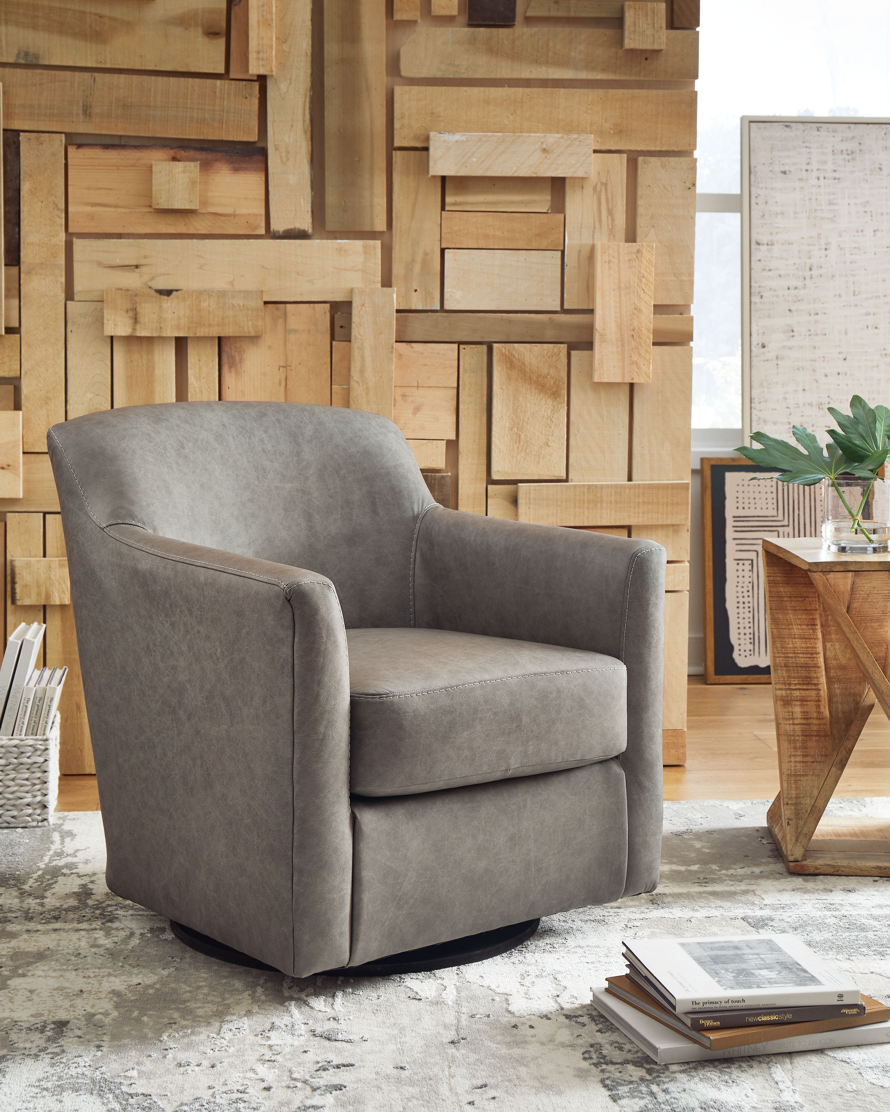 Signature Design by Ashley® Bradney - Swivel Accent Chair | Meri Furniture