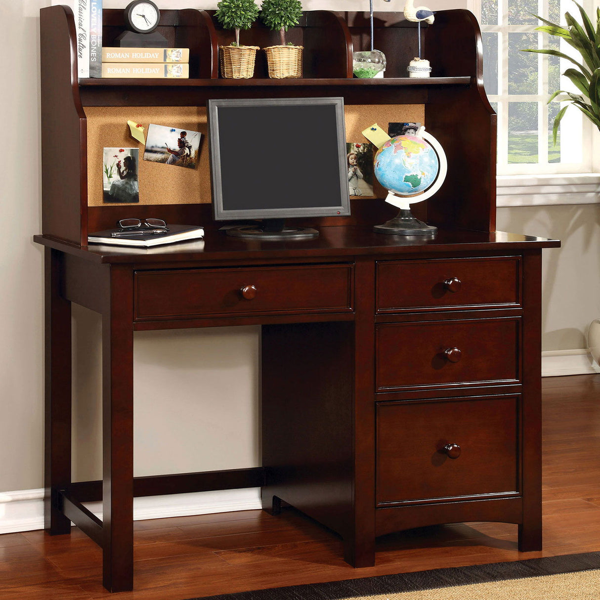 Furniture of America Carus - Panel Bed | Meri Furniture