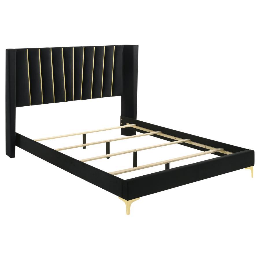 Coaster Fine Furniture Kendall - Modern Upholstered Panel Bed | Meri Furniture
