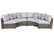 Signature Design by Ashley® Harbor Court - Outdoor Sectional | Meri Furniture