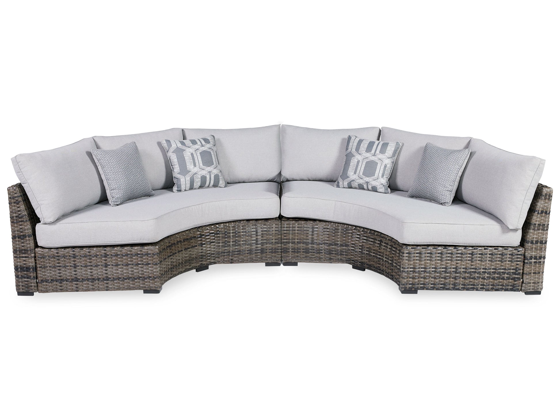 Signature Design by Ashley® Harbor Court - Outdoor Sectional | Meri Furniture