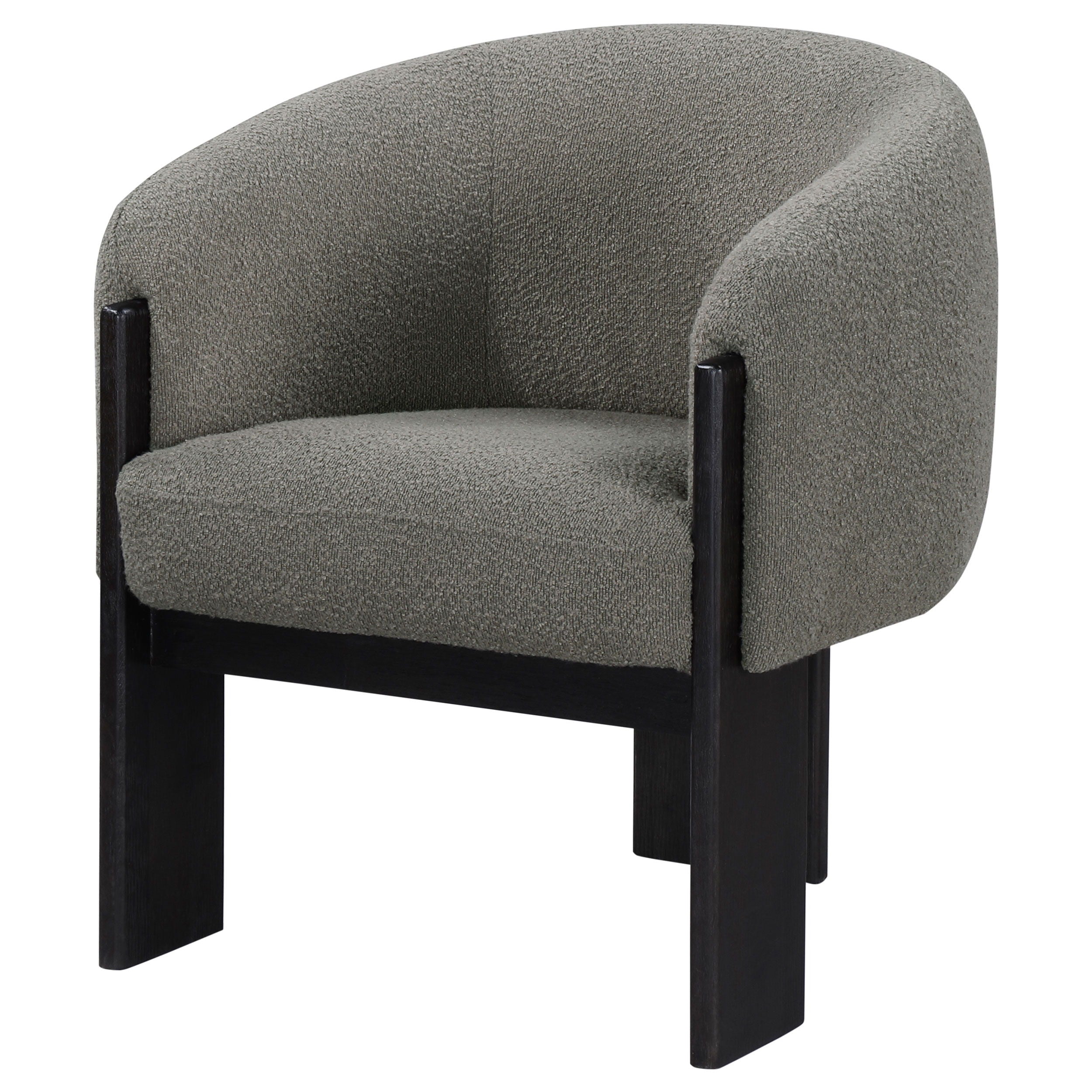 Coaster Fine Furniture Valdez - Boucle Upholstered Barrel Back Accent Chair | Meri Furniture
