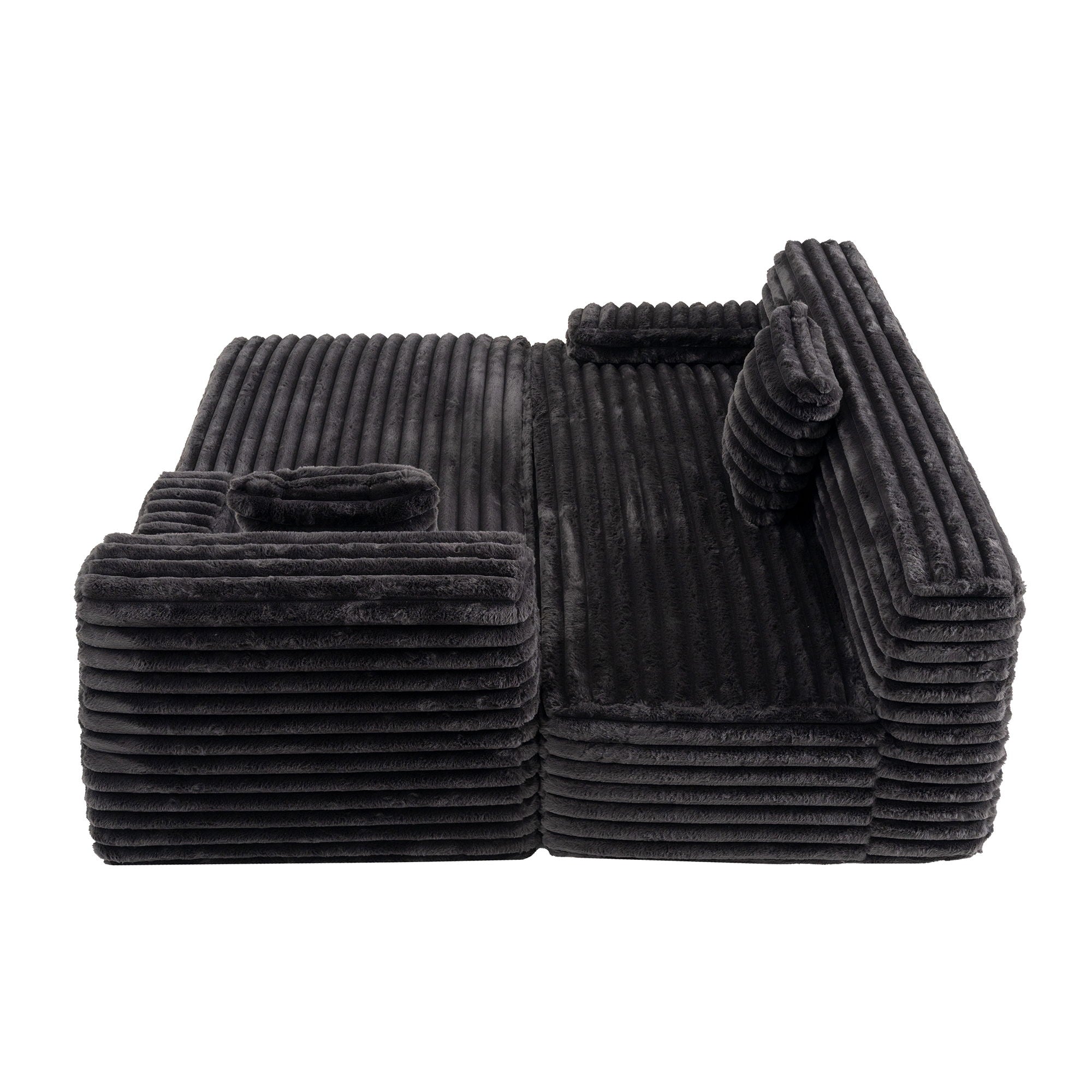 Cloud Sectional Sofa Upholstered Couch Free Combined Sofa