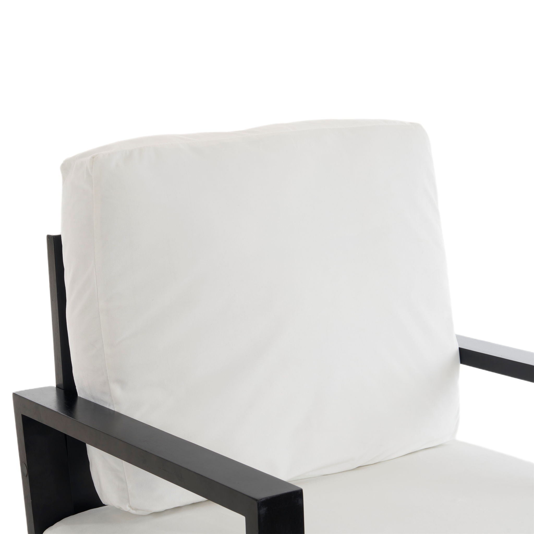 Modern Armchair With Solid Wood Frame