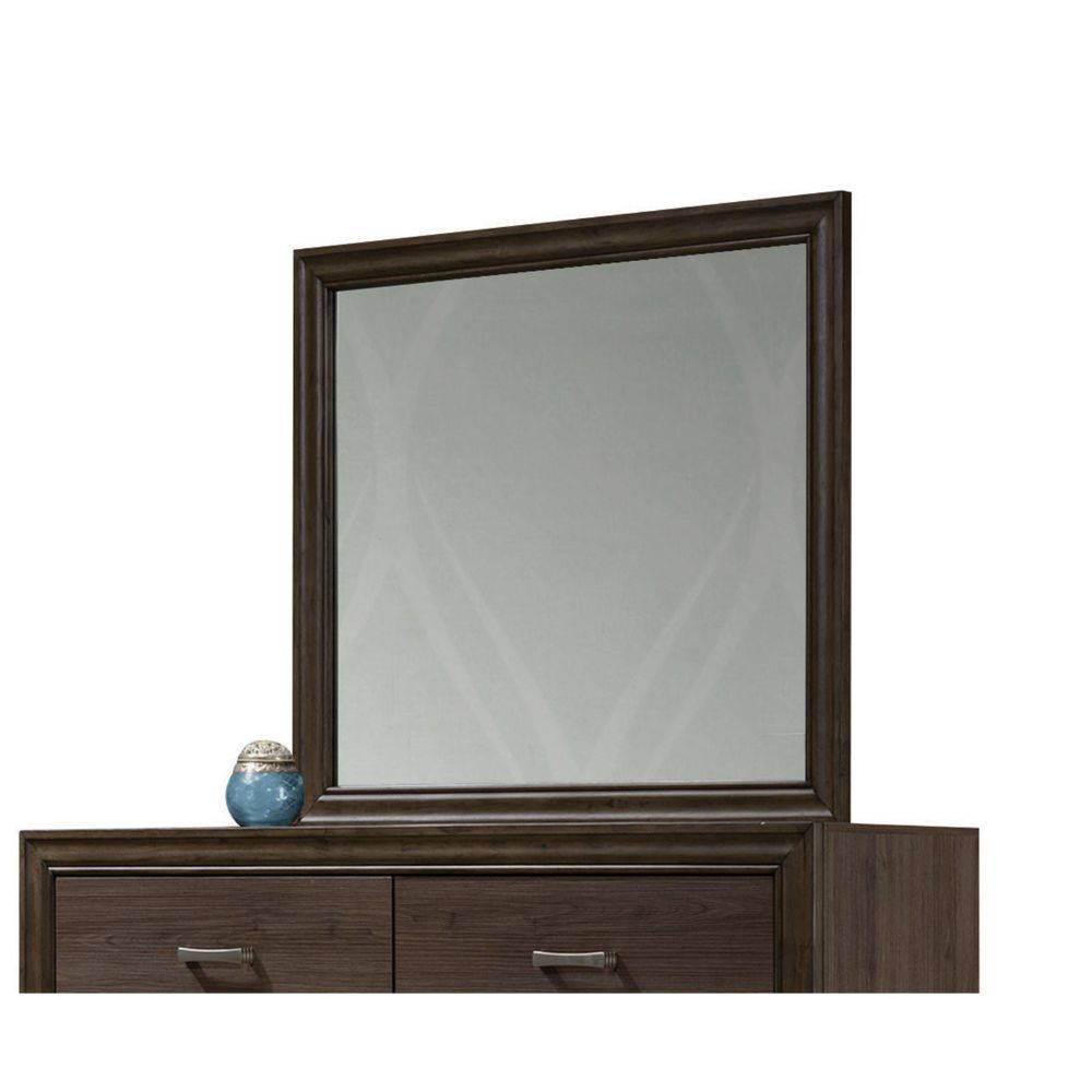ACME Cyrille - Mirror - Walnut | Meri Furniture