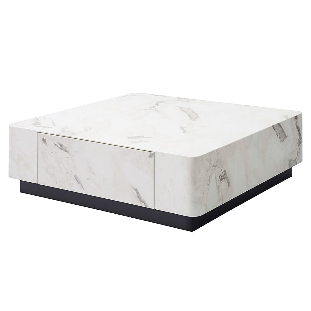 ACME Fritzy - Coffee Table - Engineered Stone Finish | Meri Furniture