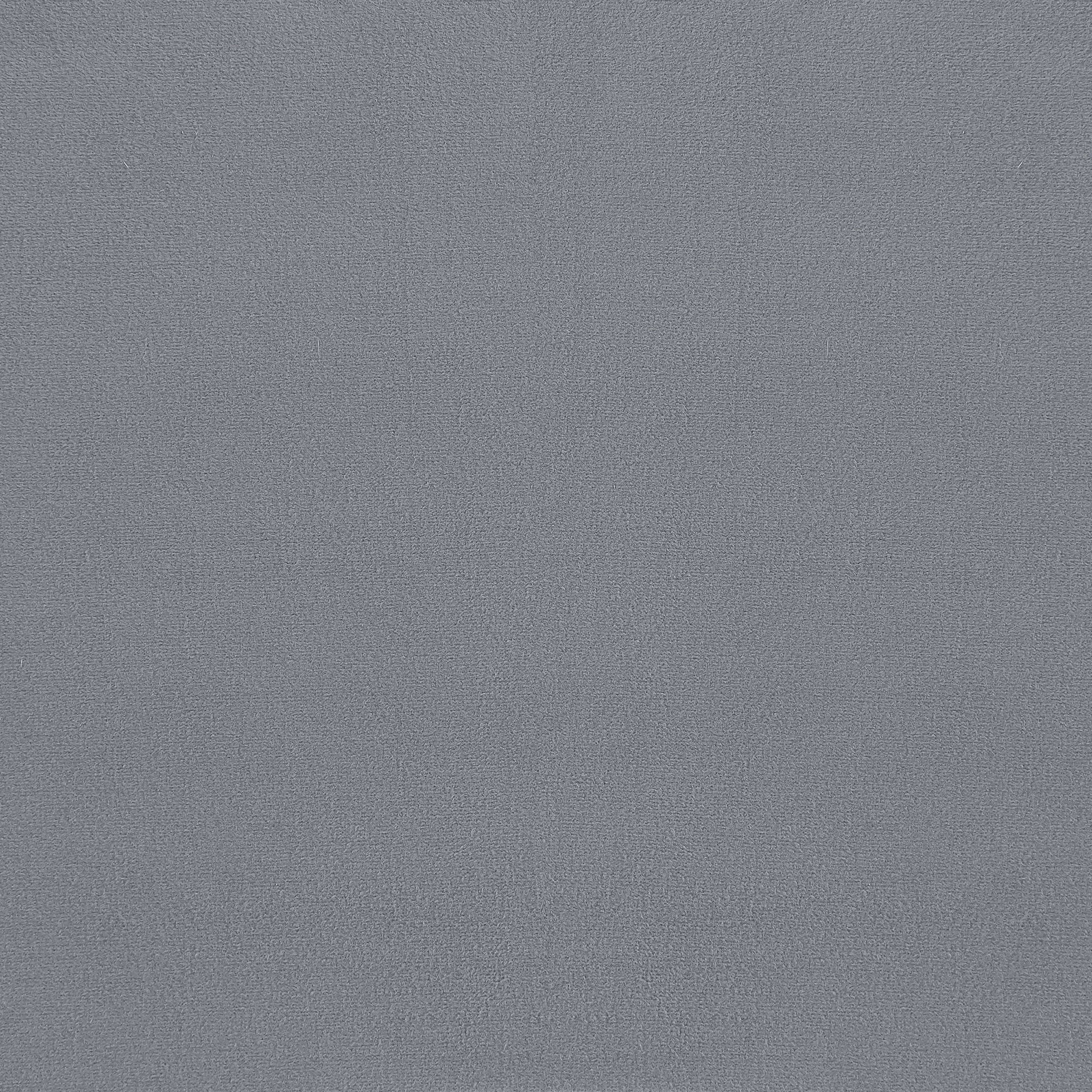 Round Upholstered Ottoman Pouf With Velvety Soft Upholstery