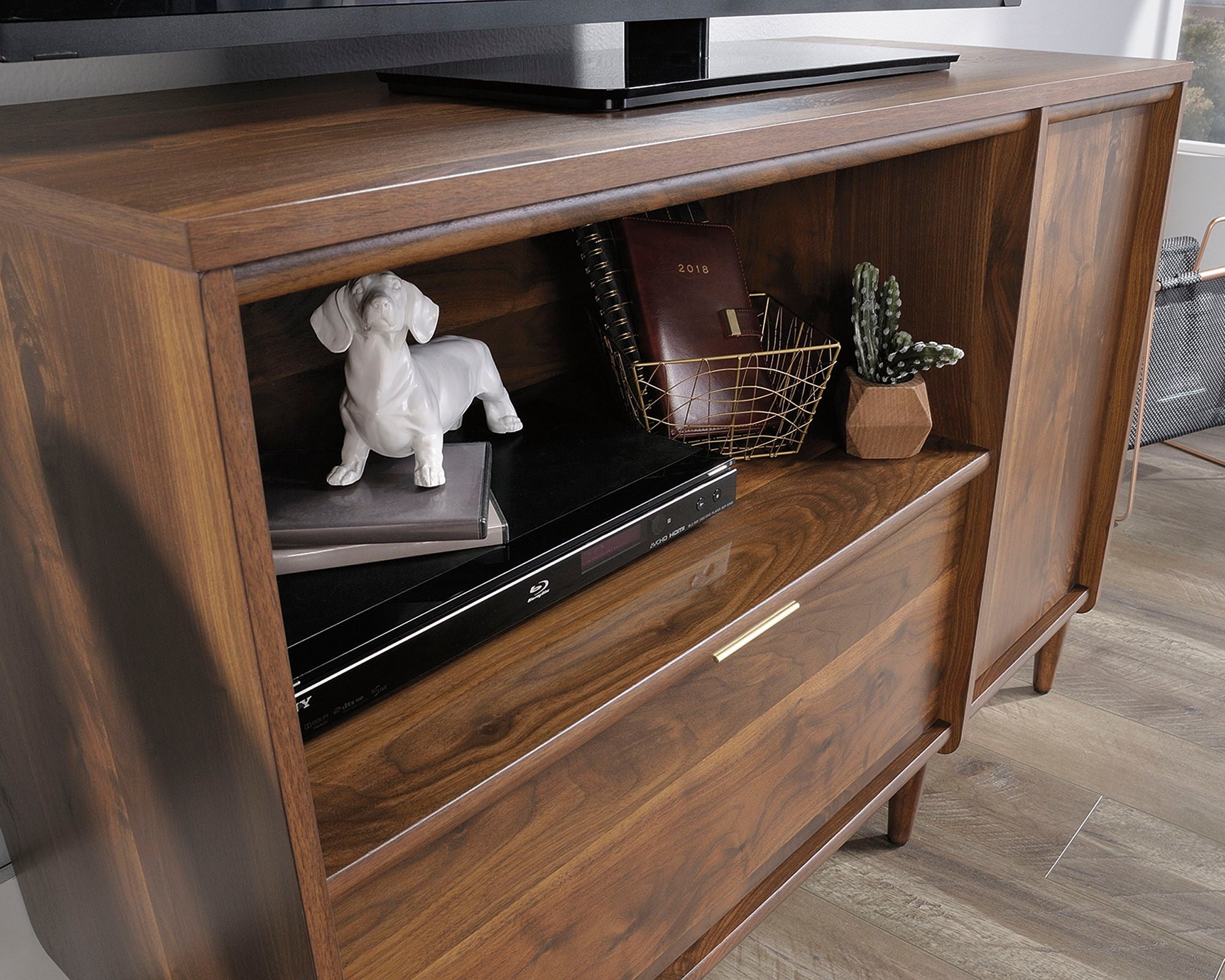Clifford Place Credenza Grand Walnut