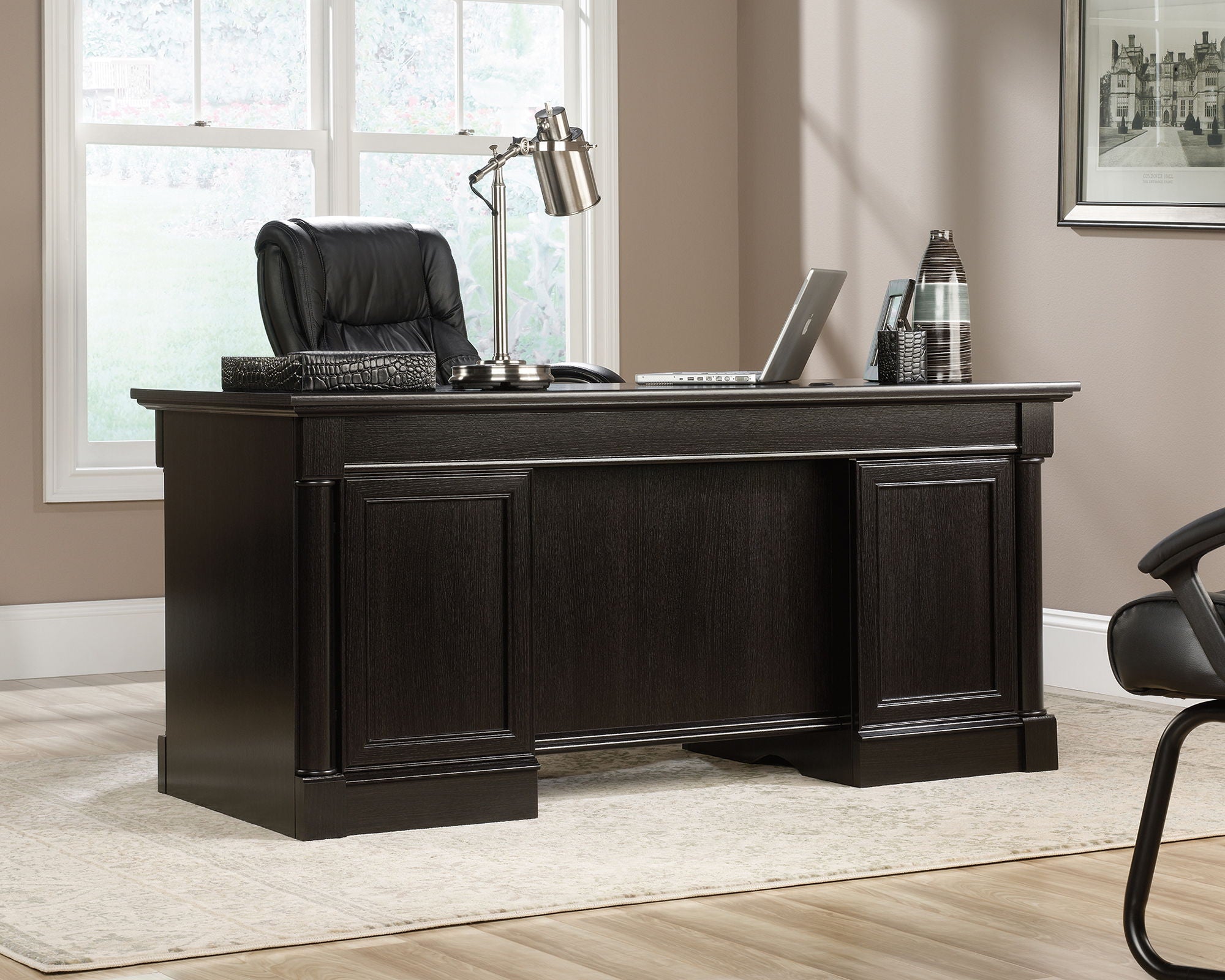 Double-Pedestal Executive Desk