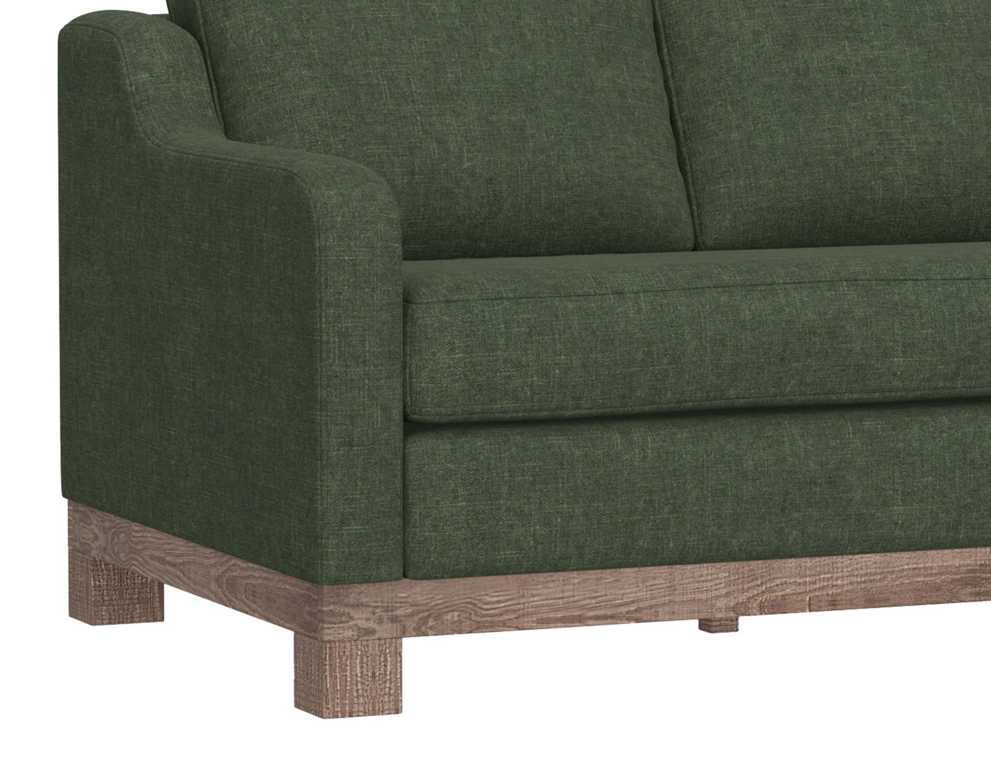 International Furniture Direct Samba - Loveseat - Green | Meri Furniture