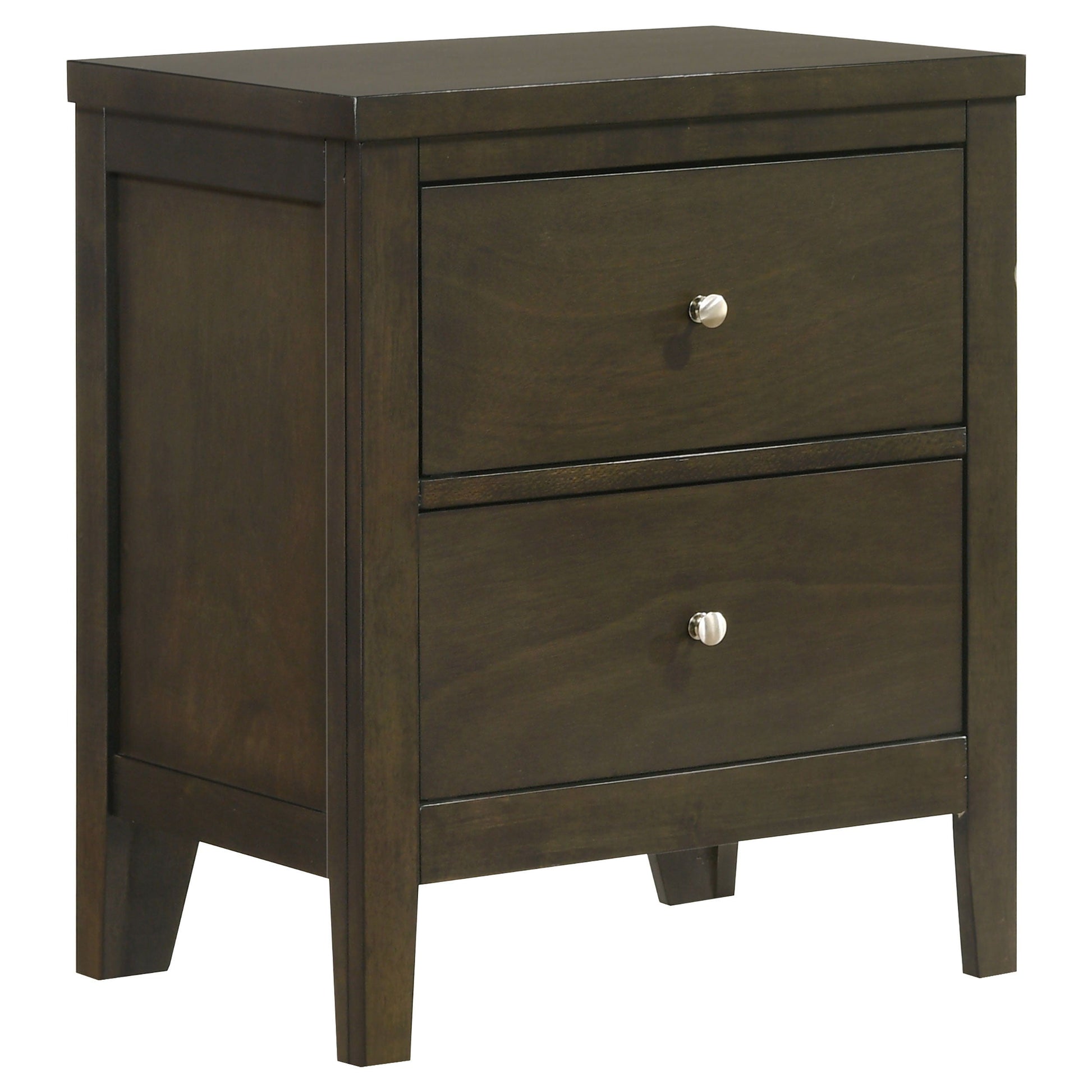 Coaster Fine Furniture Wilkes - 2-Drawer Nightstand Bedside Table - Dark Cocoa | Meri Furniture