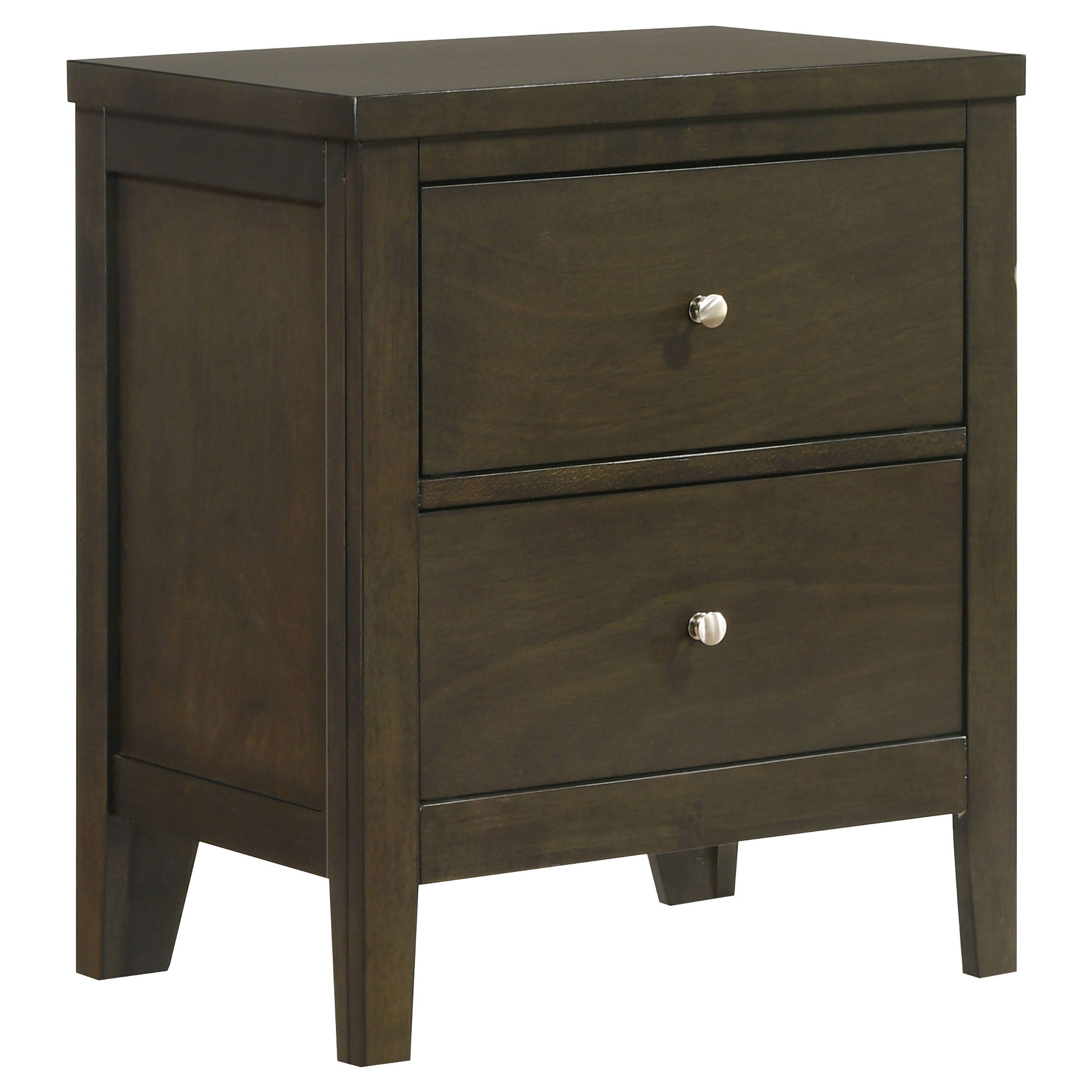 Coaster Fine Furniture Wilkes - 2-Drawer Nightstand Bedside Table - Dark Cocoa | Meri Furniture