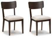 Mallenette - Dining Upholstered Side Chair (Set of 2) - Merlot
