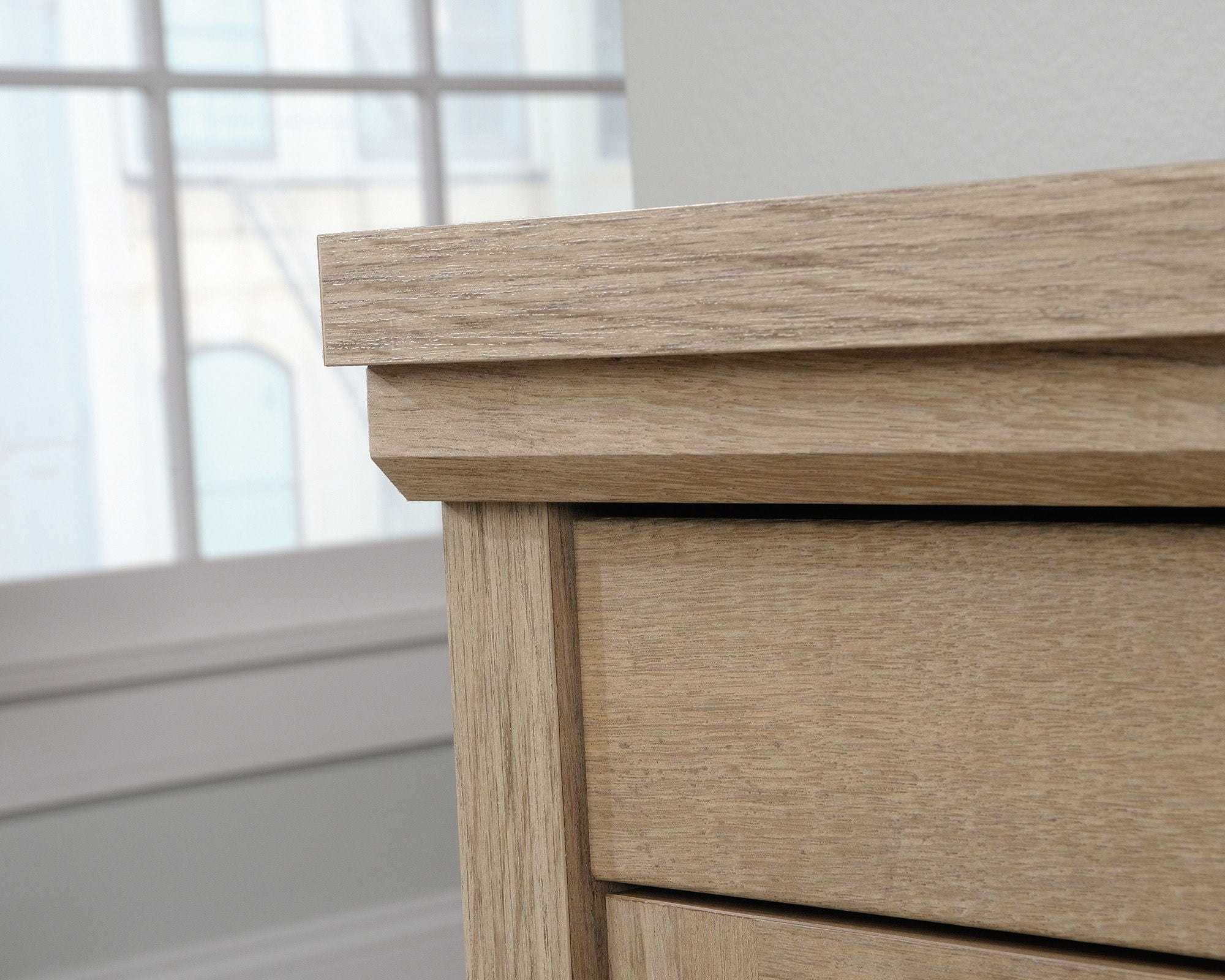 2-Door Library Cabinet with Prime Oak Finish