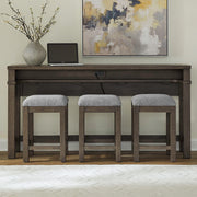 Liberty Furniture Cascade Falls - 4 Piece Set - Satin Espresso | Meri Furniture