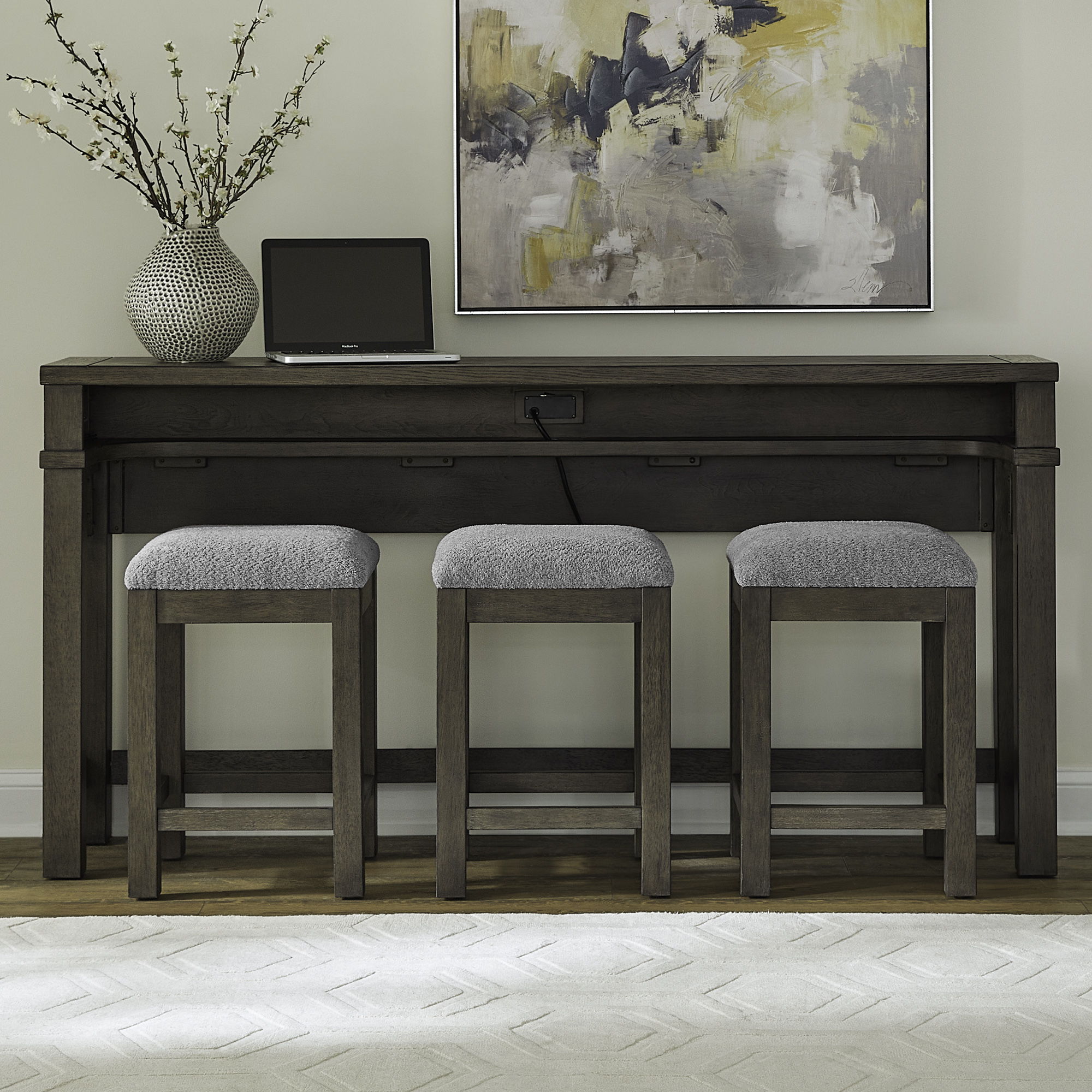 Liberty Furniture Cascade Falls - 4 Piece Set - Satin Espresso | Meri Furniture