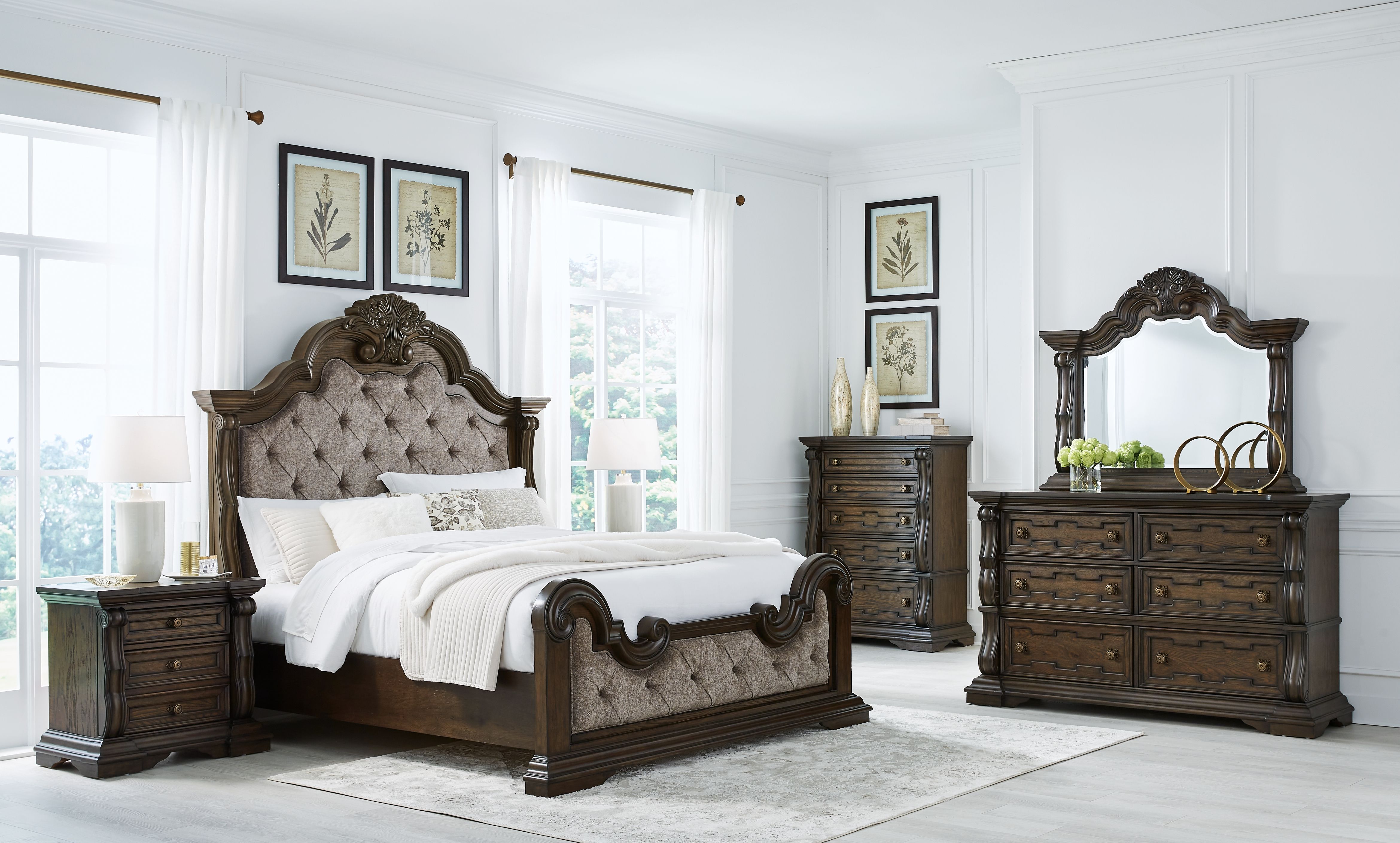 Signature Design by Ashley® Maylee - Upholstered Bedroom Set | Meri Furniture