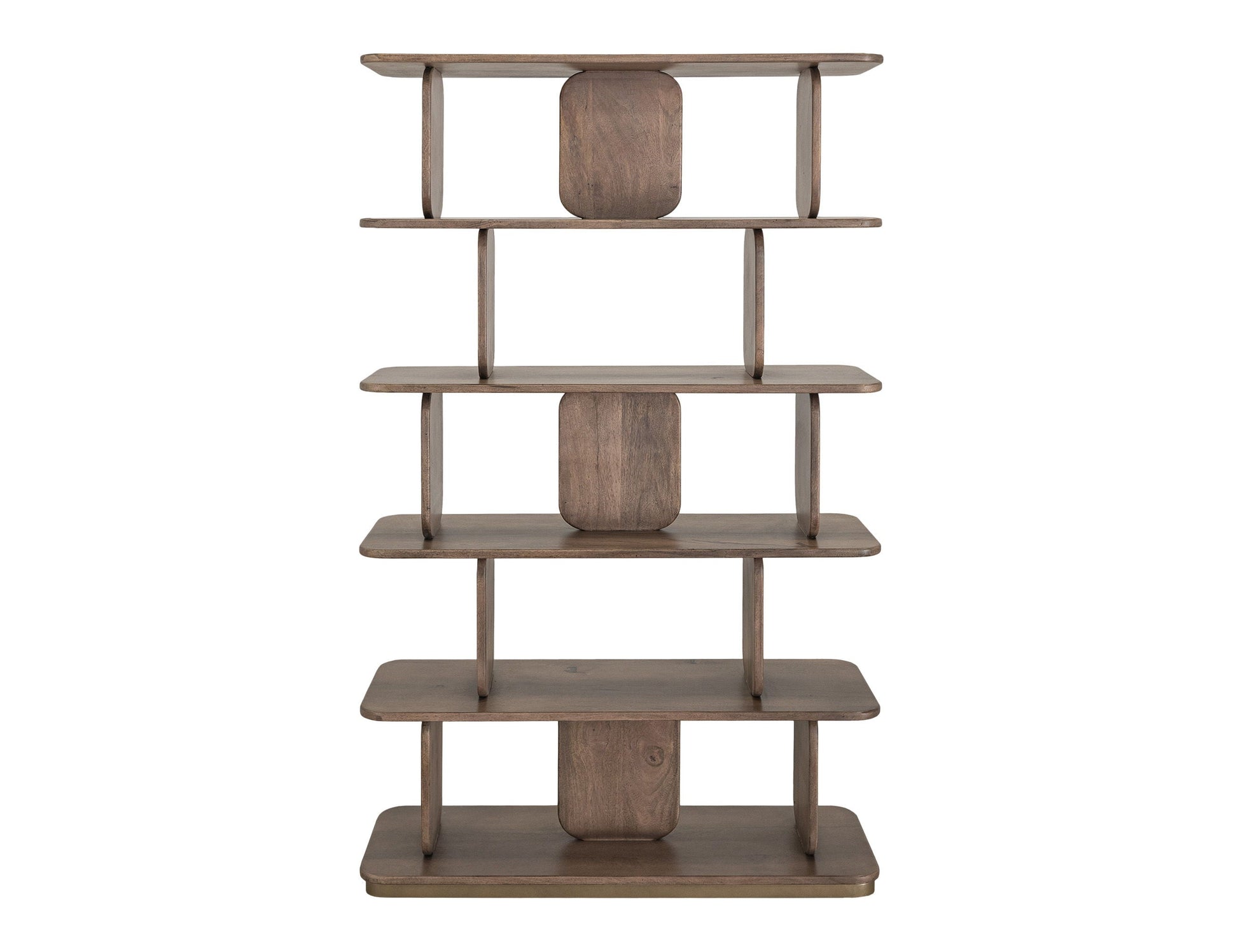 International Furniture Direct Mezquite - Bookcase - Brown | Meri Furniture