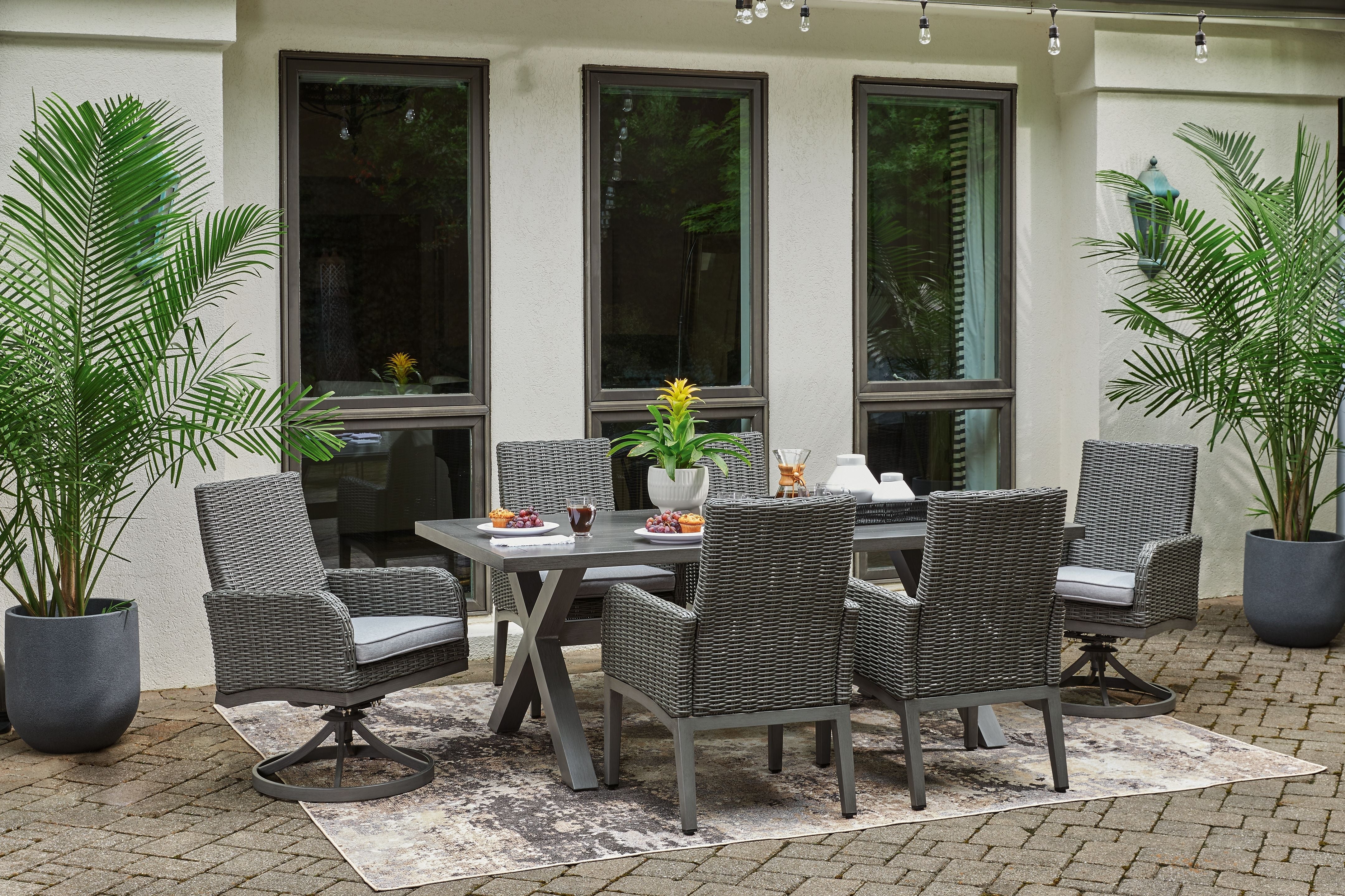 Signature Design by Ashley® Elite Park - Dining Set | Meri Furniture