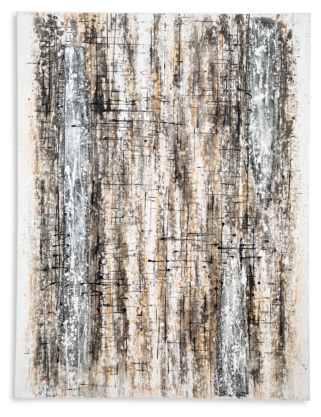 Signature Design by Ashley® Grateville - Gray / Brown - Wall Art | Meri Furniture