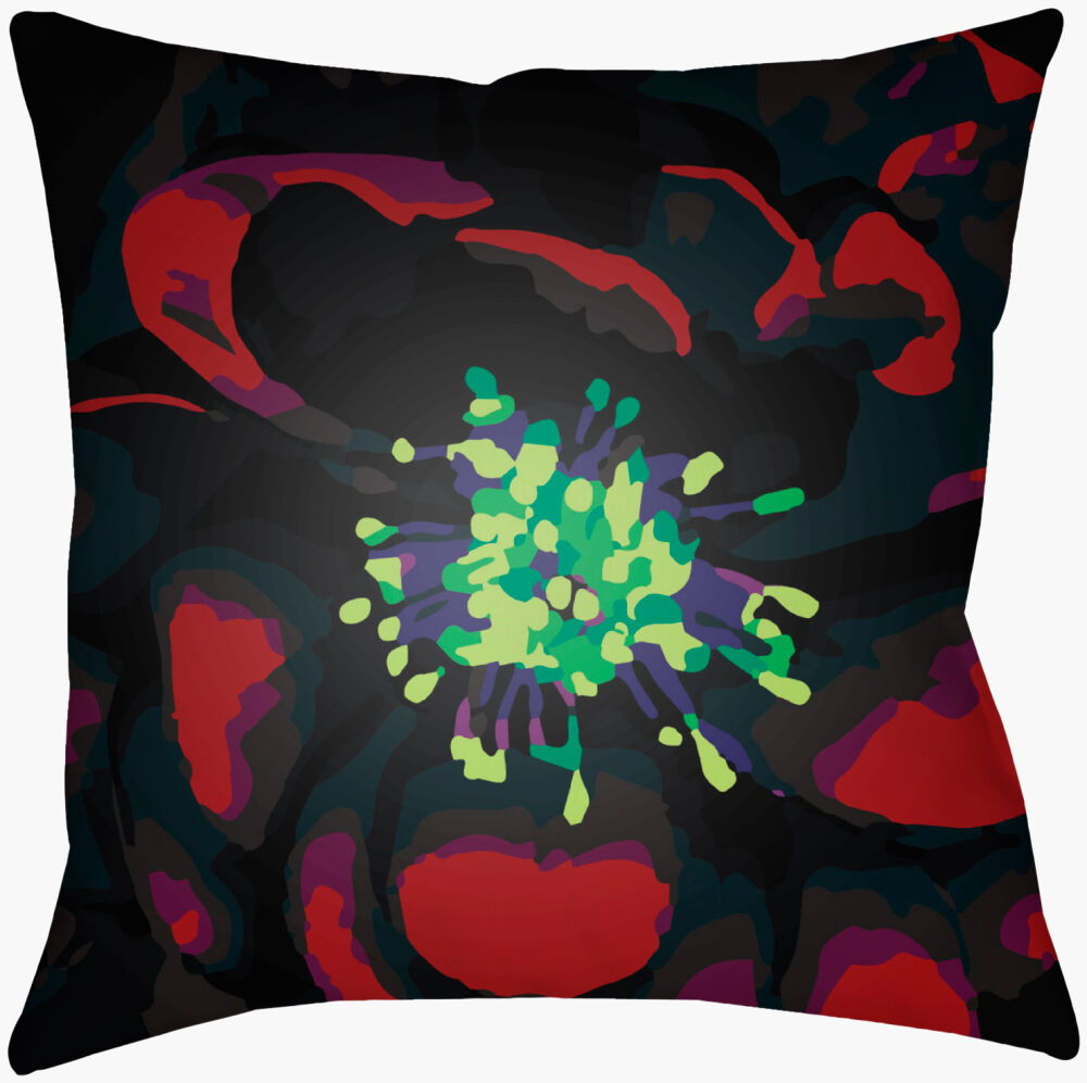 Abstract Floral Pillow