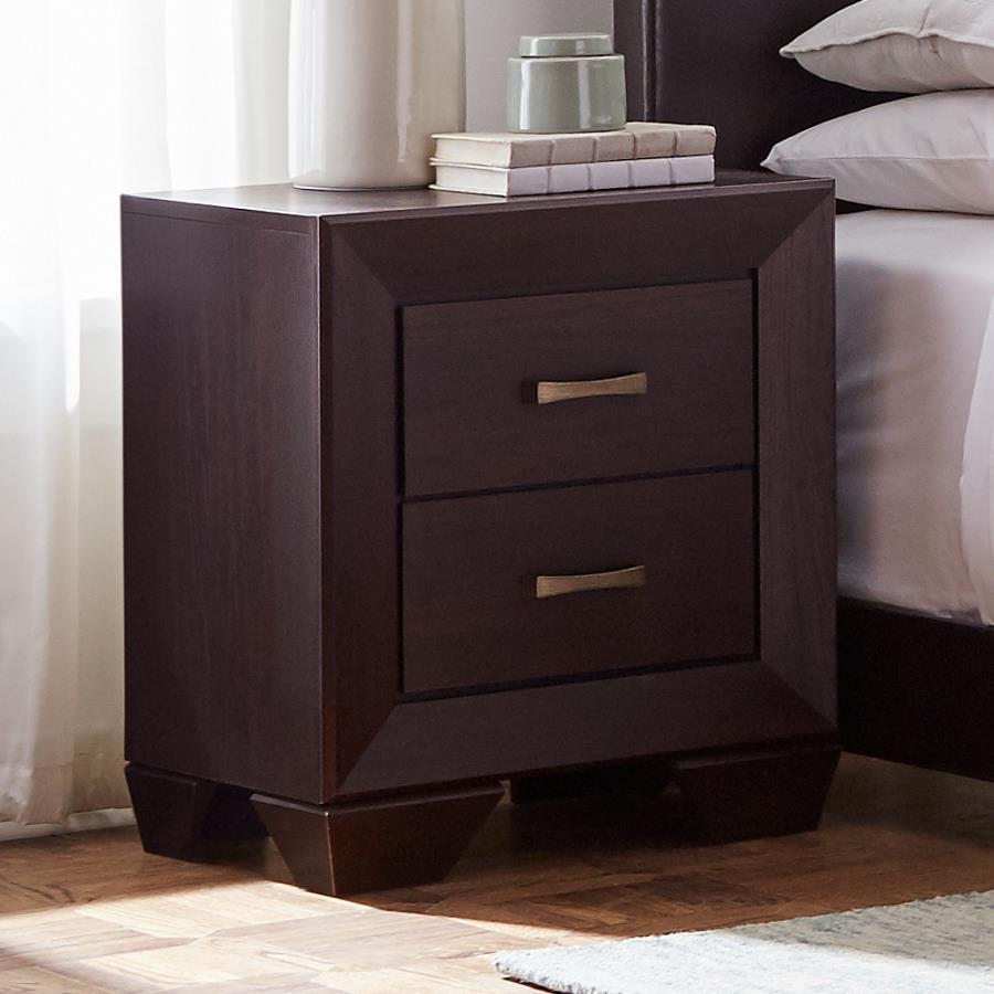 Coaster Fine Furniture Kauffman - 2-Drawer Nightstand | Meri Furniture