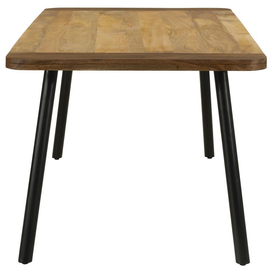 Coaster Fine Furniture Maverick - Solid Wood Dining Table - Natural Mango | Meri Furniture
