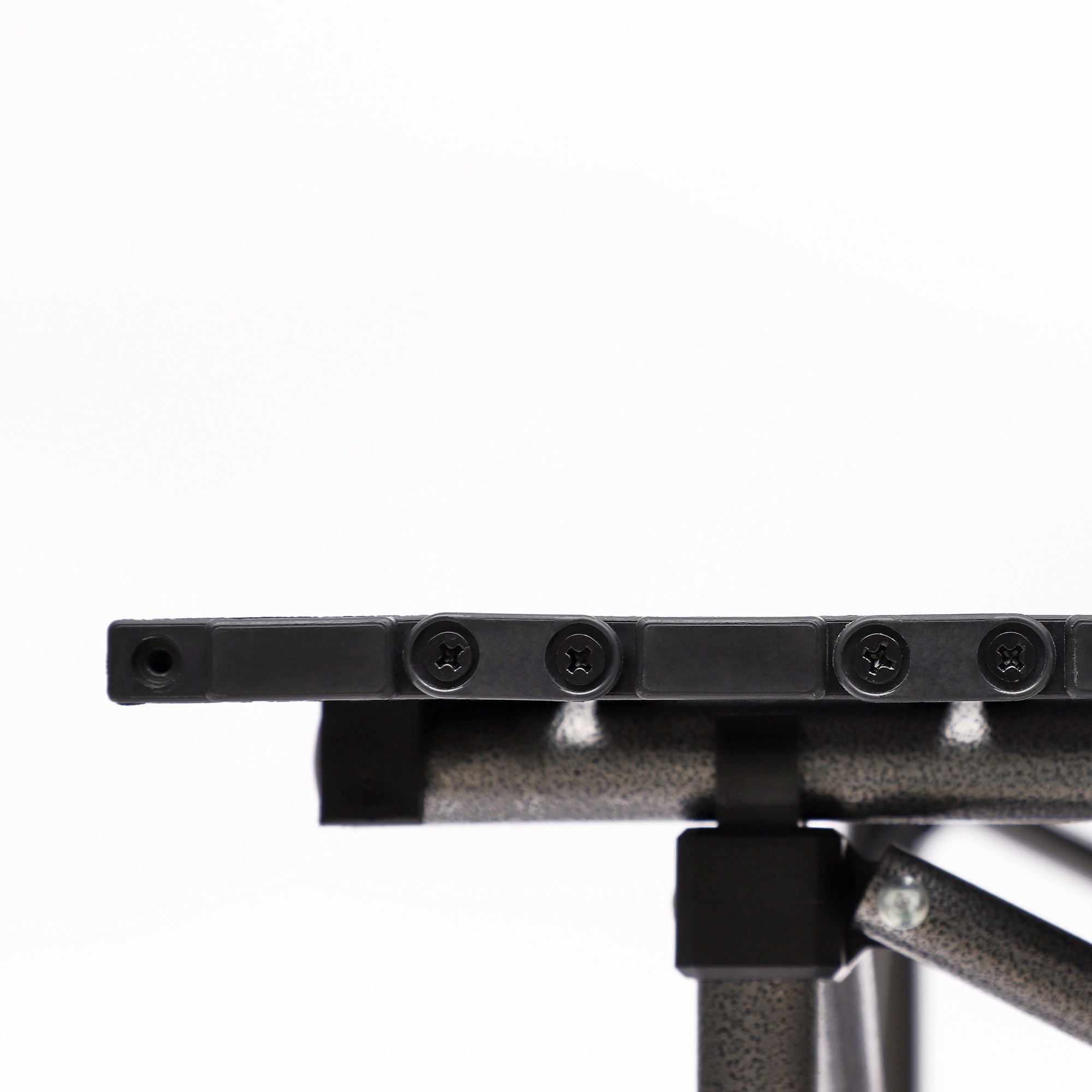 Folding Outdoor Table With Carrying Bag, Lightweight Aluminum Roll-Up Square Table For Indoor, Outdoor Camping, Picnics, Beach, Backyard, Bbq, Party, Patio - Black