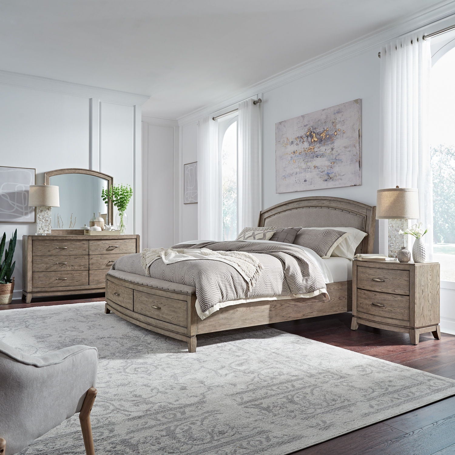 Avalon - Upholstered Bedroom Set