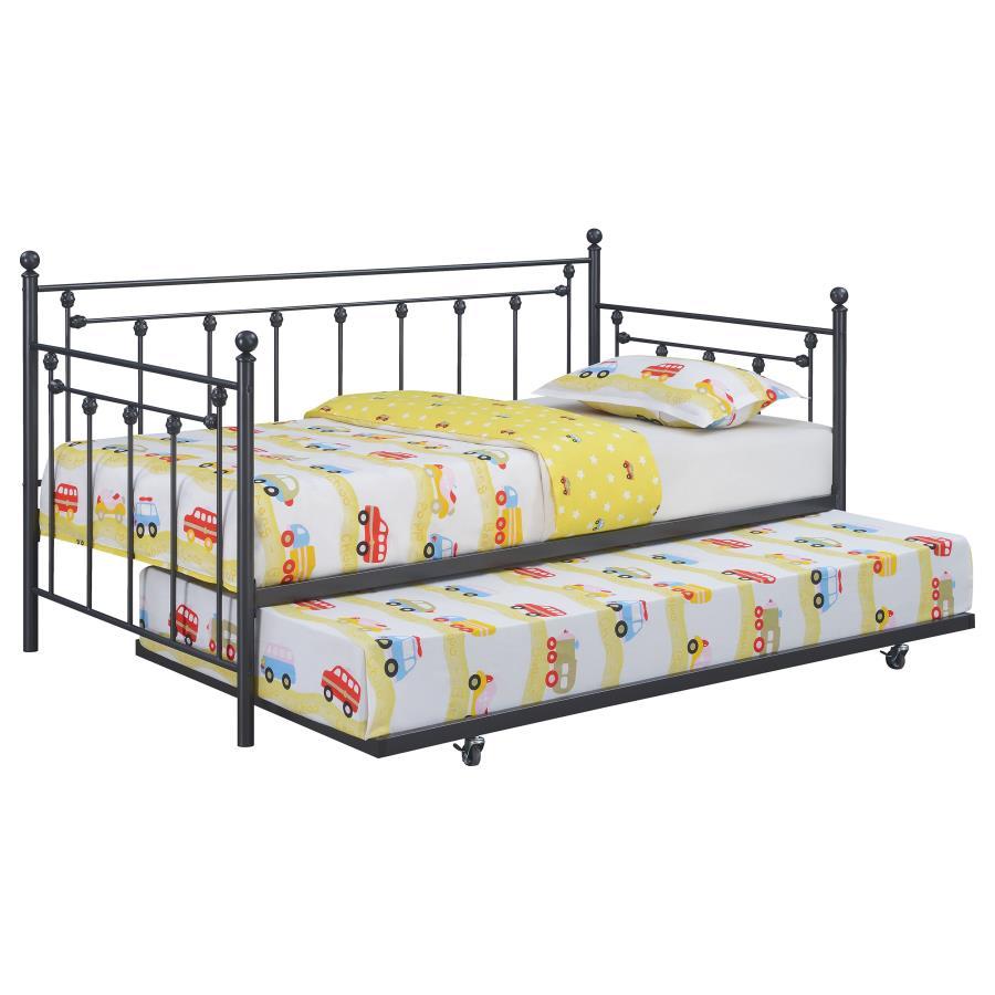 Coaster Fine Furniture Nocus - Metal Daybed With Trundle | Meri Furniture
