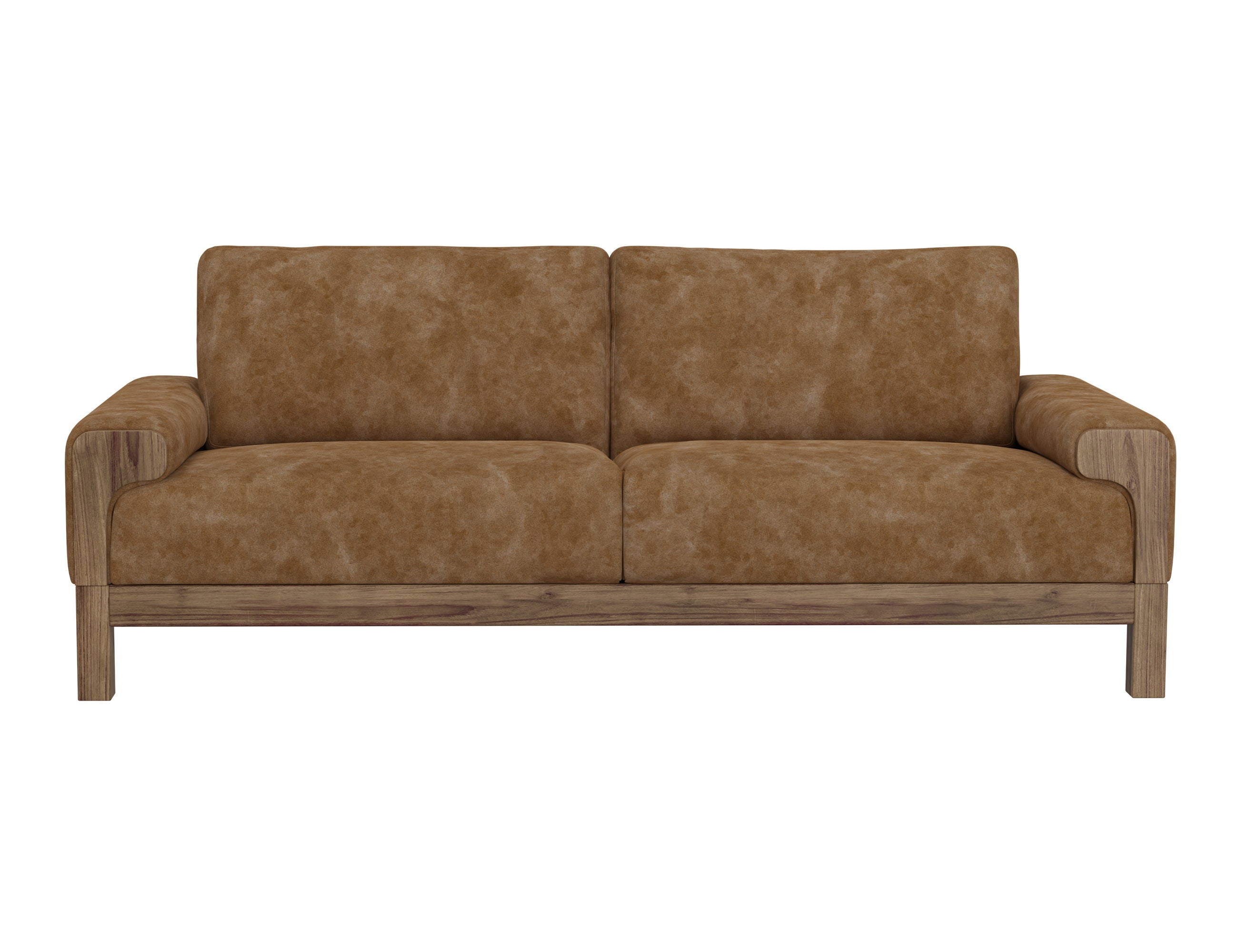 International Furniture Direct Sedona - Sofa - Dark Brown | Meri Furniture