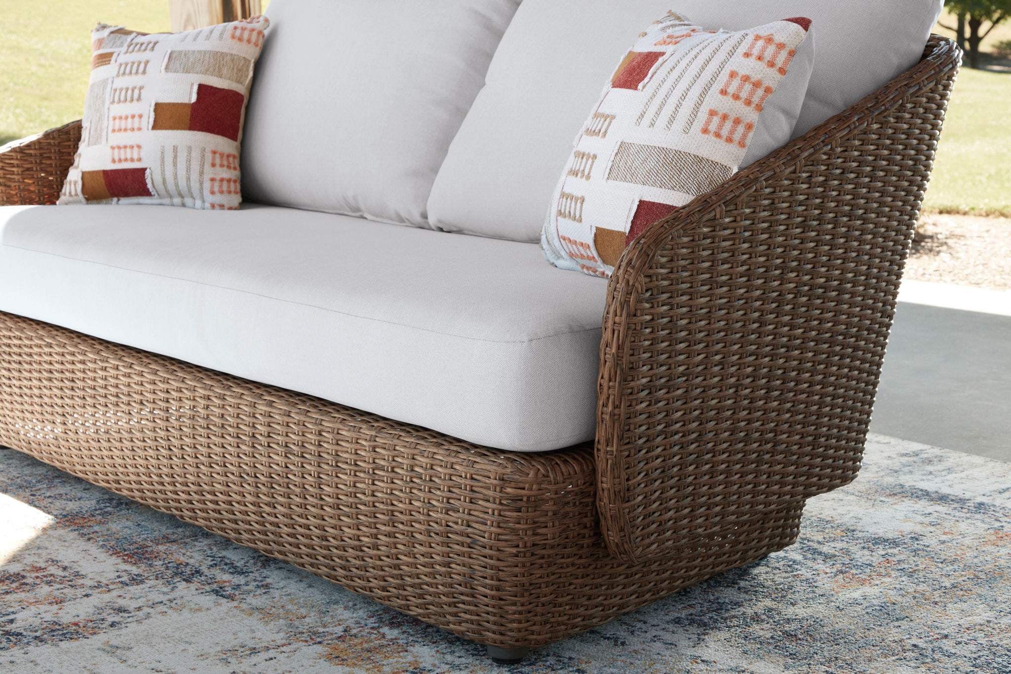 Double Point - Loveseat, Swivel Chairs Set (Set of 3) - Beige