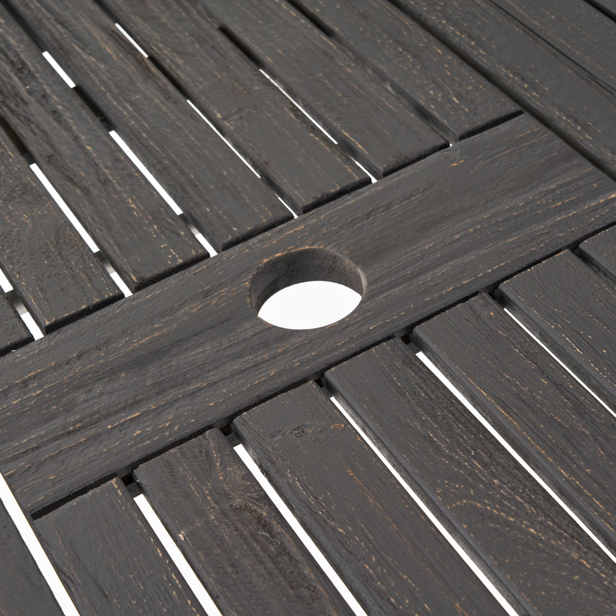 Outdoor Expandable Dining Table With Square Legs