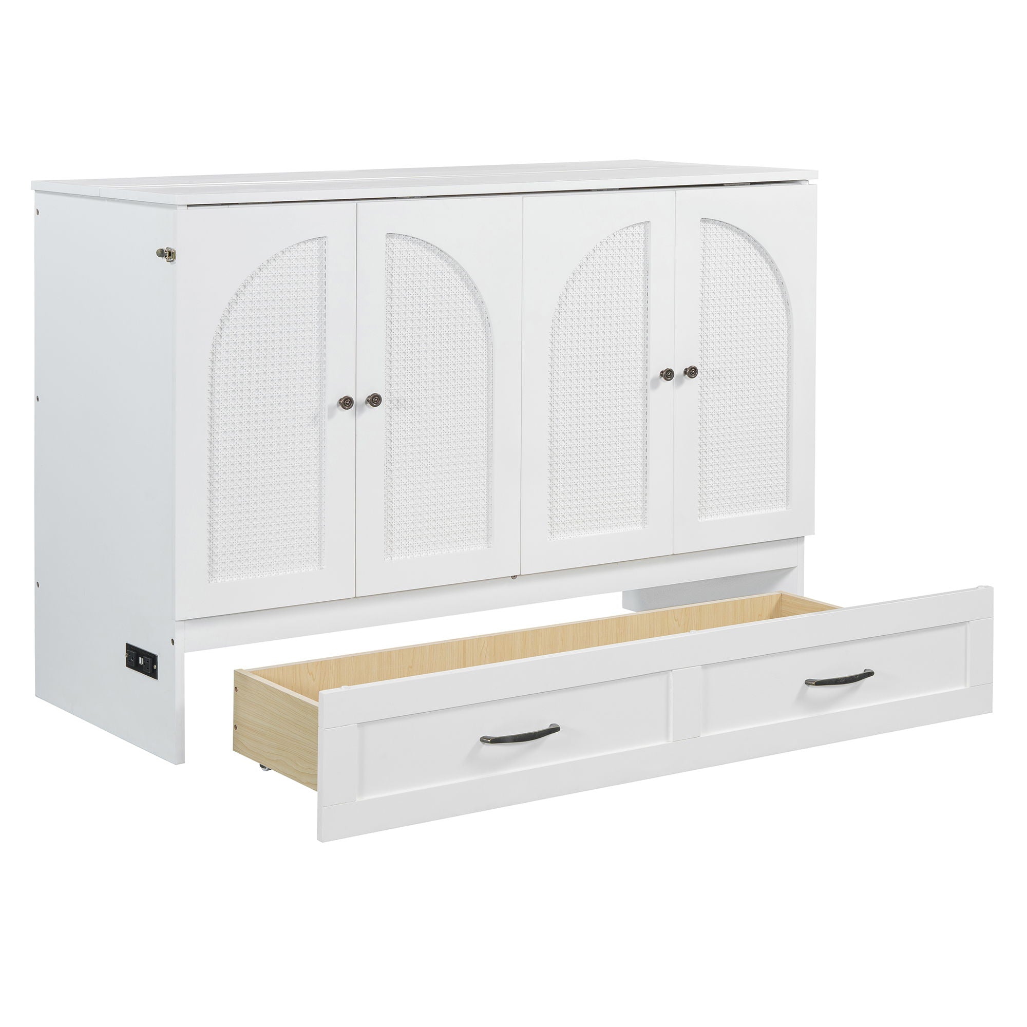 Murphy Bed With Large Drawers