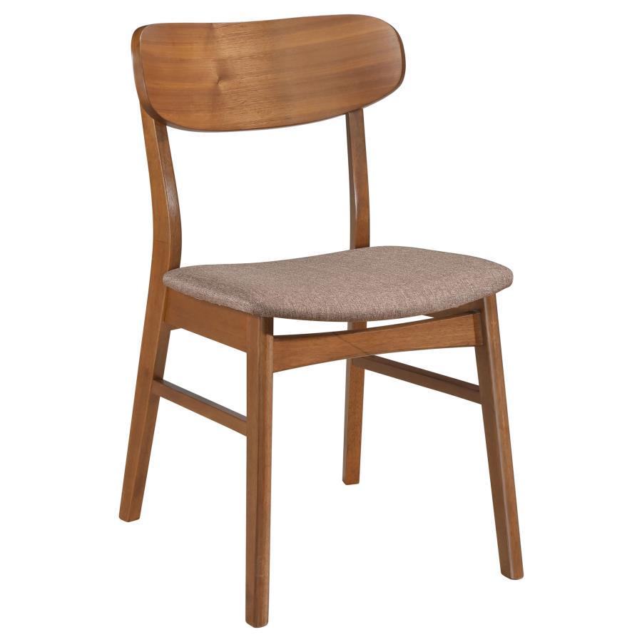 Coaster Fine Furniture Dortch - Dining Side Chair (Set of 2) - Walnut And Brown | Meri Furniture