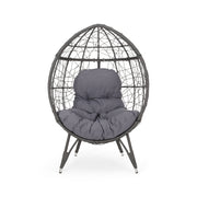 Cosmos - Round Hammered Iron Teardrop Chair